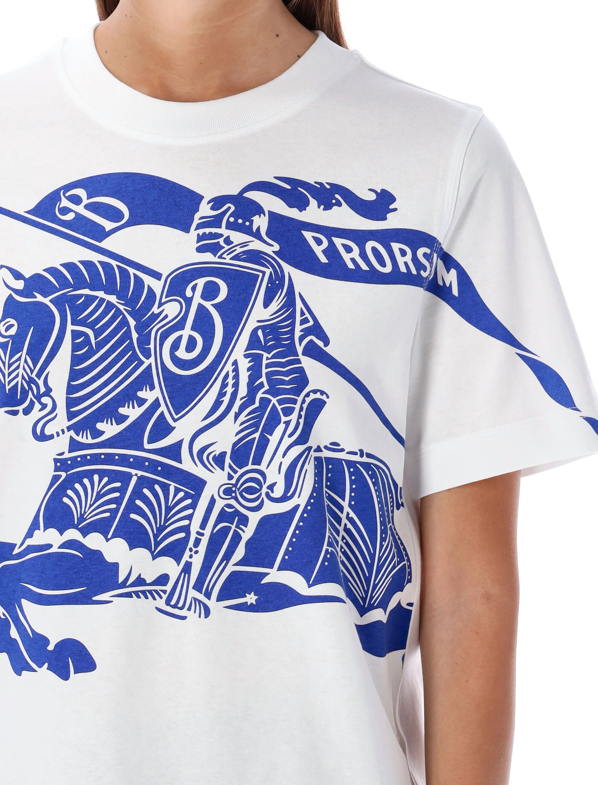 トップス BURBERRY UPON MY KINGDOM Burberry Kingdom Graphic Print T-Shirt w/ Tags - Black T