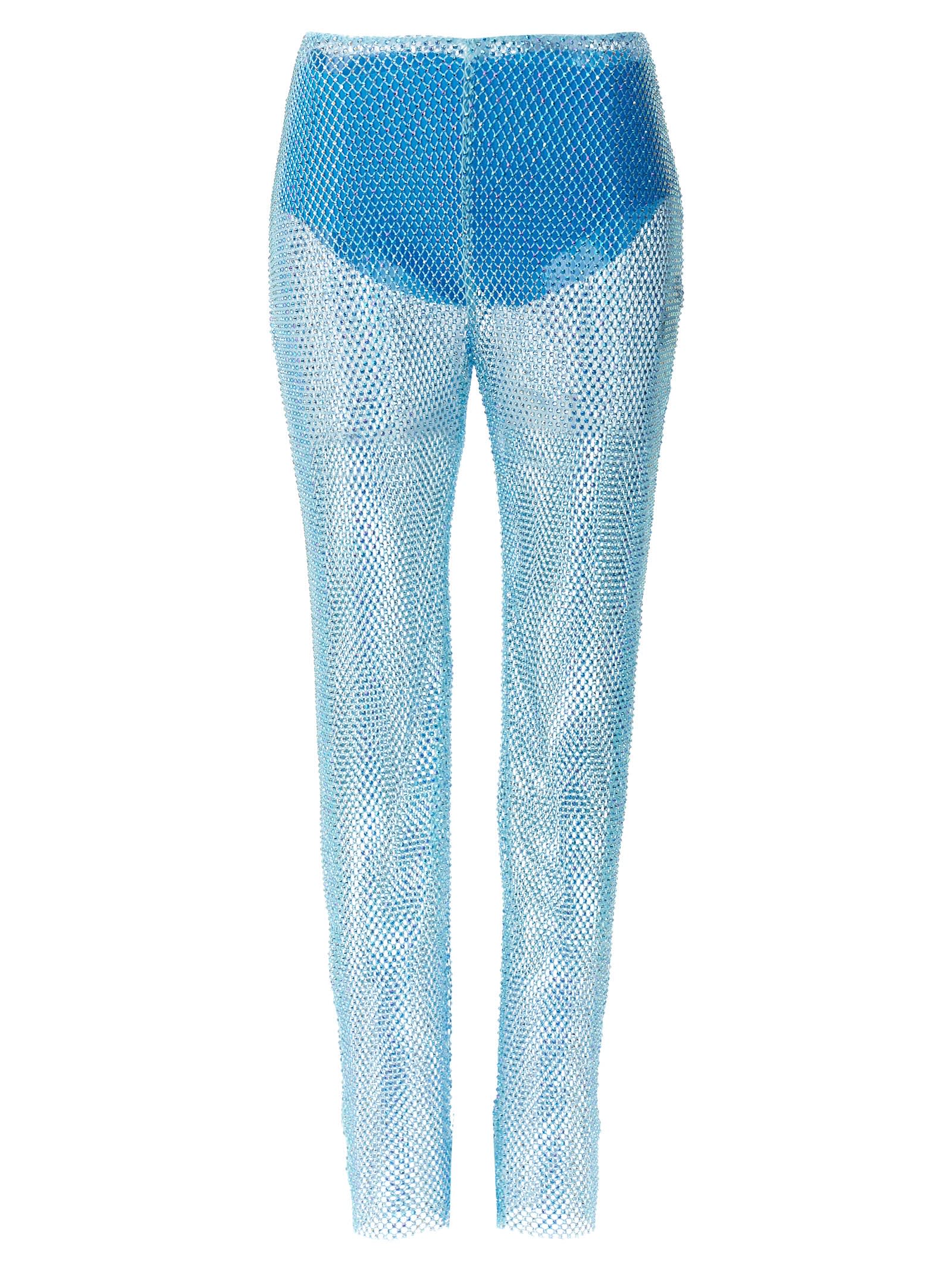 パンツ GIUSEPPE DI MORABITO SS23 Sequin mesh pants (055PA240 61) Giuseppe di Morabito Sequin Mesh Pants | italist