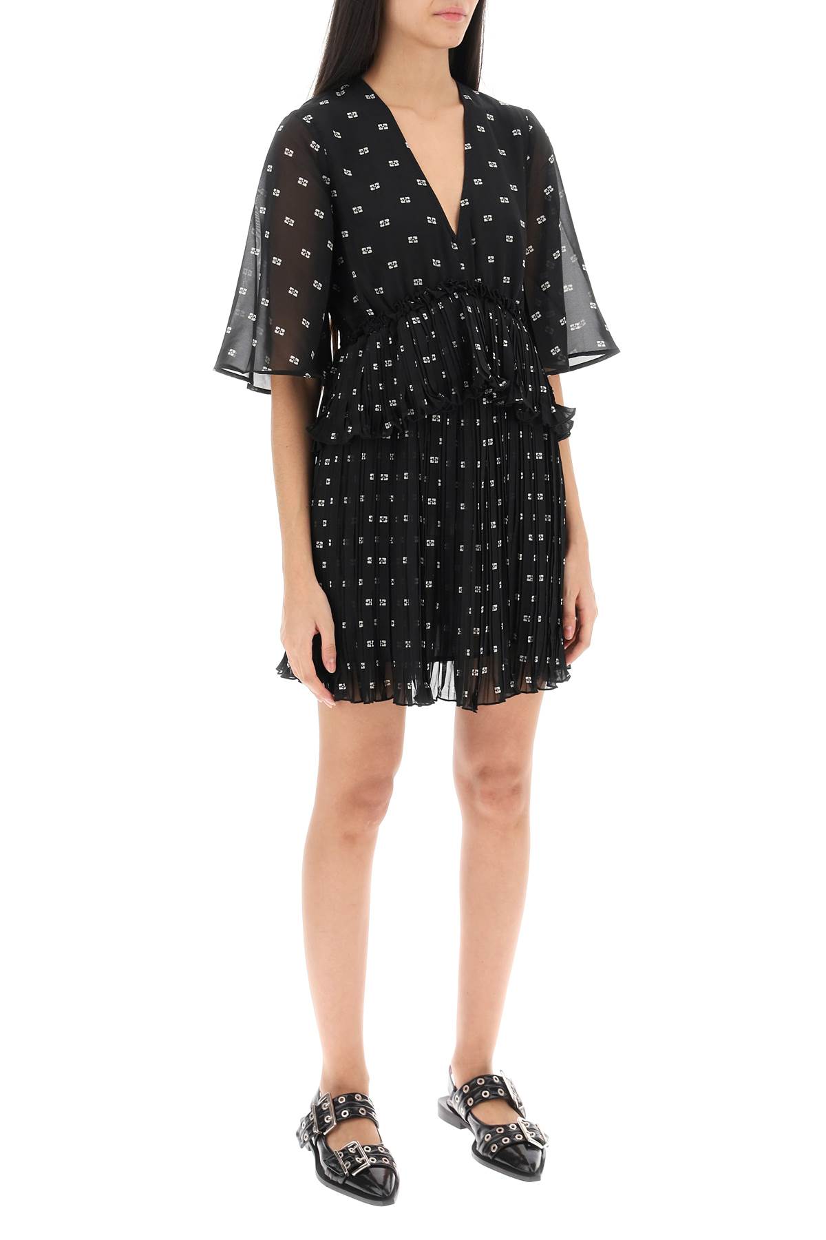 【送料&関税込】Ganni Butterfly Mini Dress Ganni Butterfly Mini Dress | italist