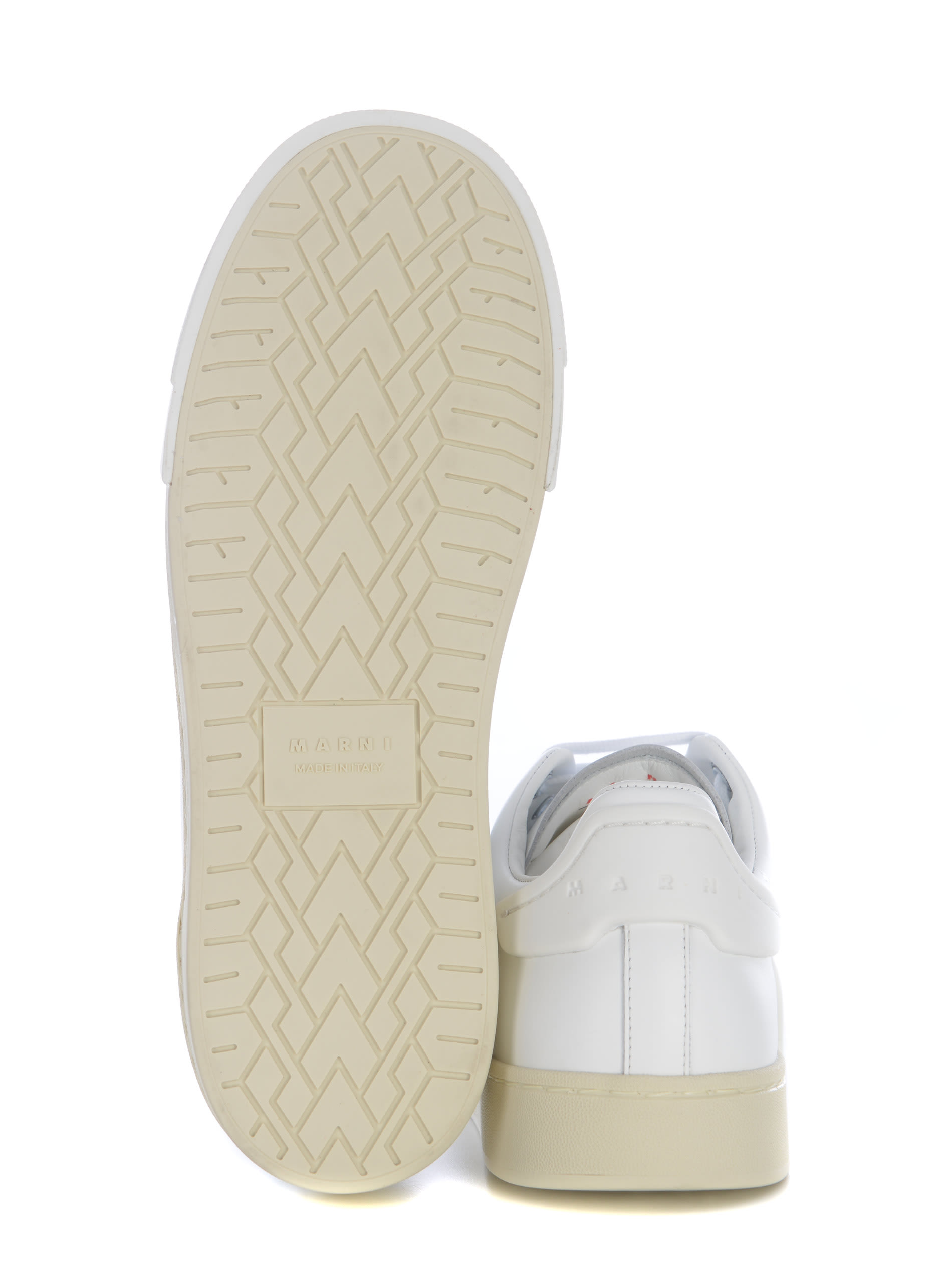 スニーカー MARNI Men Sneakers White SNZU015301P5249 ZO434 MARNI:SNZU015301P5249-ZO434:DADA BUMPER（スニーカー）｜BOICE