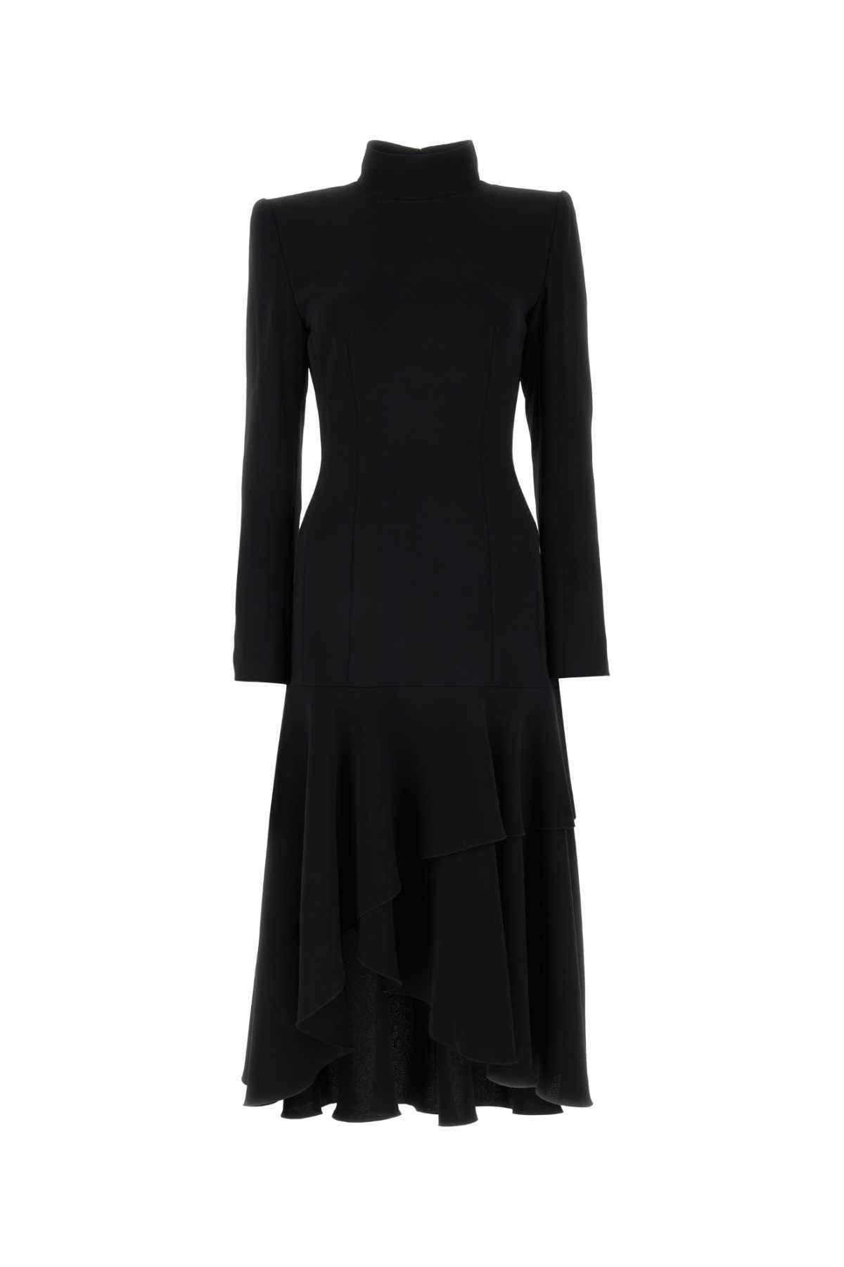 black jersey drey dress