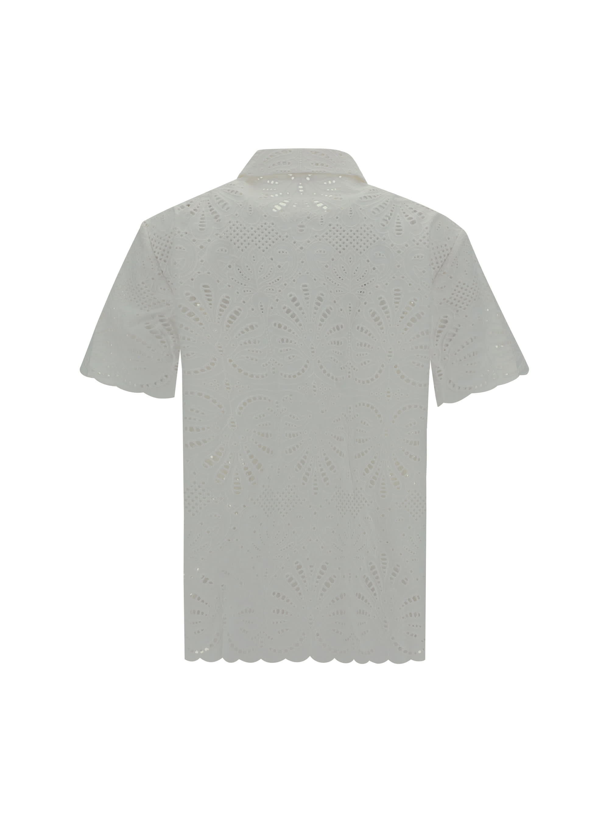 SELF PORTRAIT ミティトレス SS24141MW WHITE self-portrait Shirt | italist