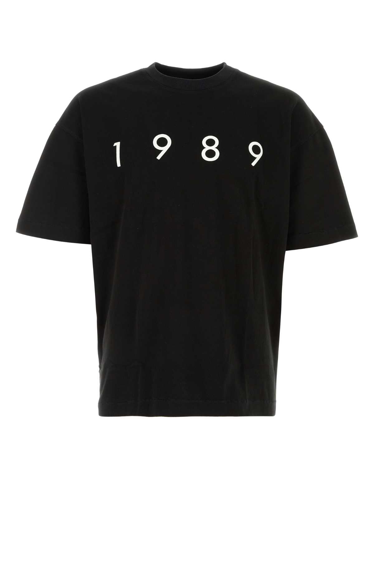 1989 Studio Black Cotton Oversize T-shirt | italist, ALWAYS