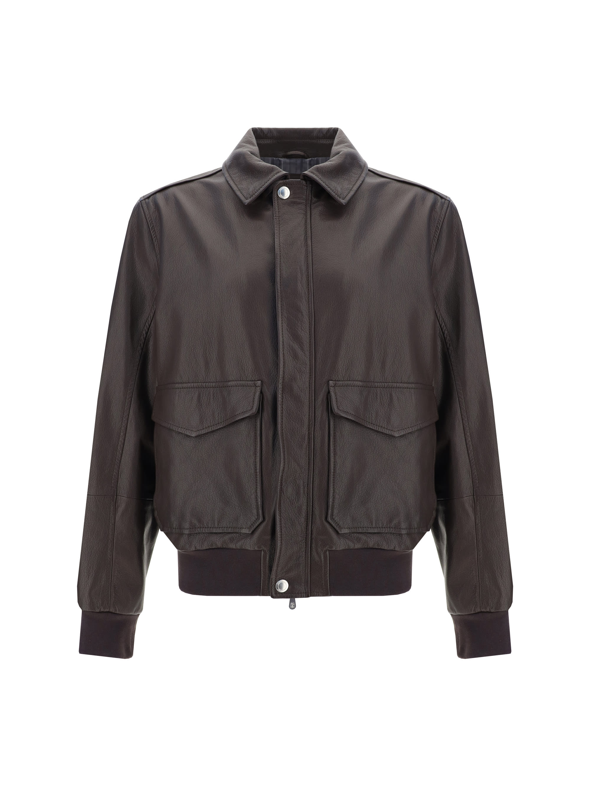 Brunello Cucinelli Leather Jacket | italist