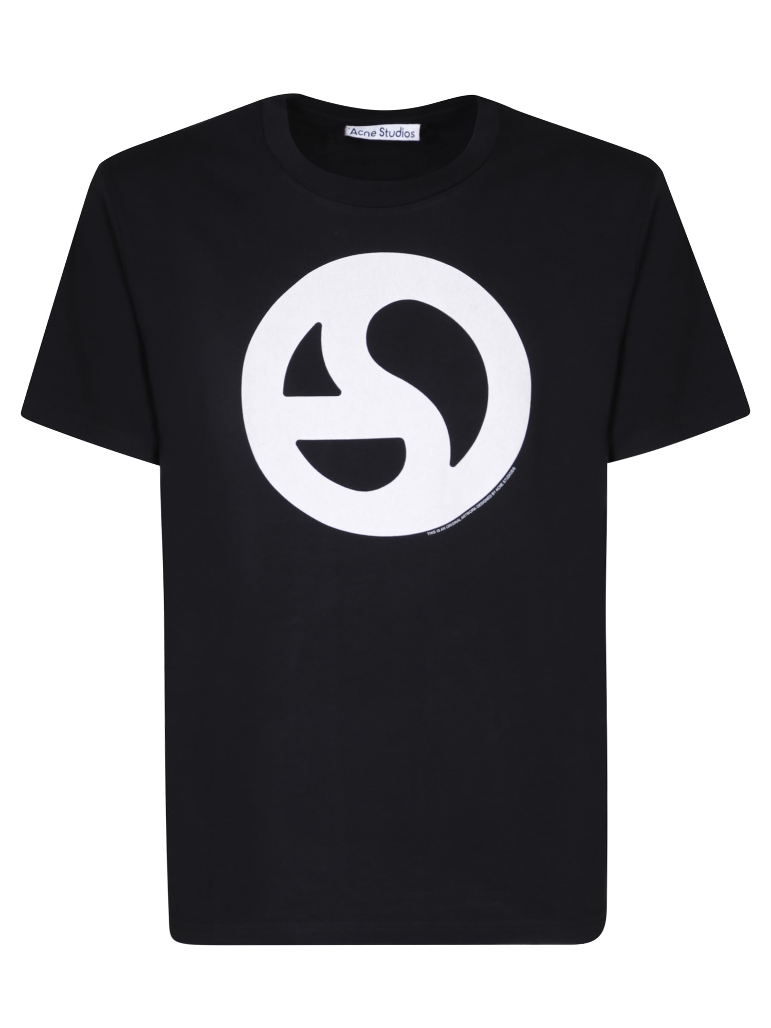 【定番】Acne Studios エデン ロゴ ウィングス Tシャツ Acne Studios Everest Logogram Crewneck T-shirt | italist