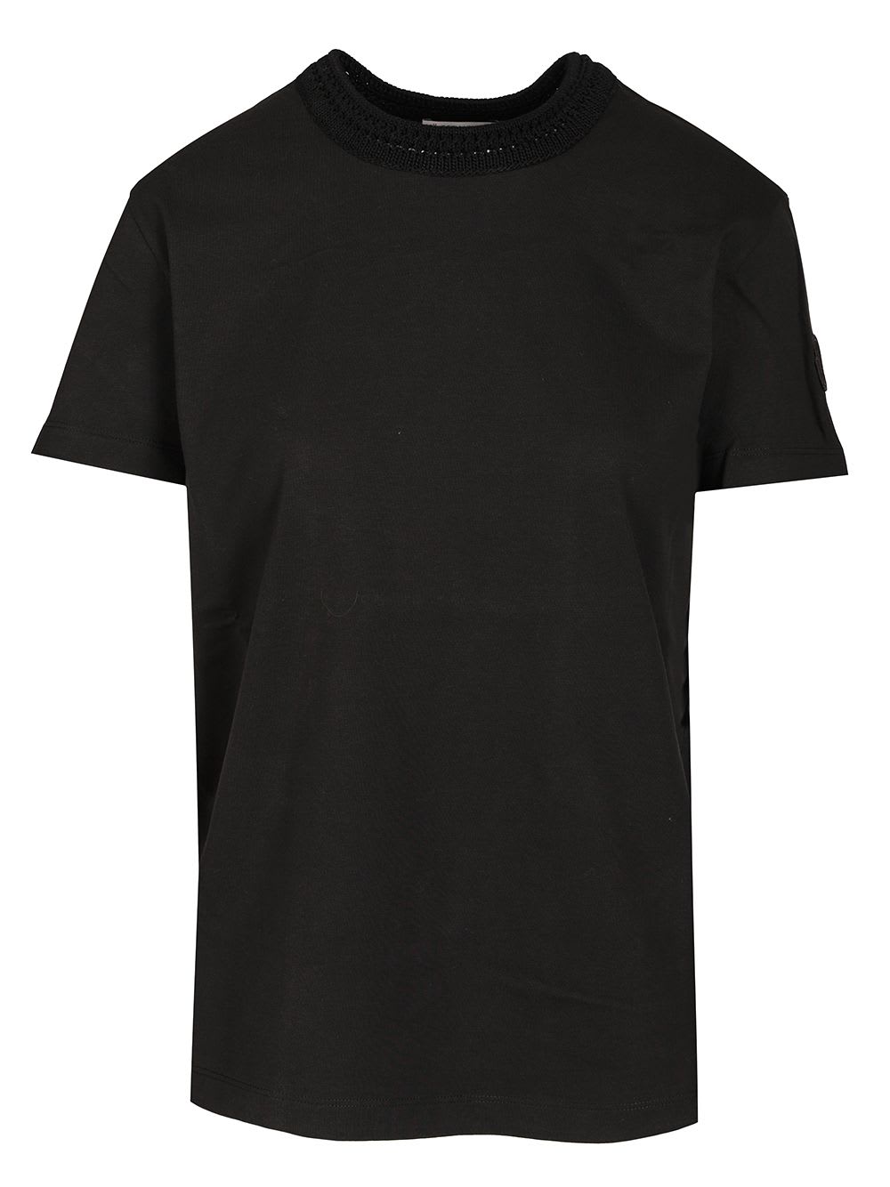 Moncler T-shirt With Crochet Detail | italist