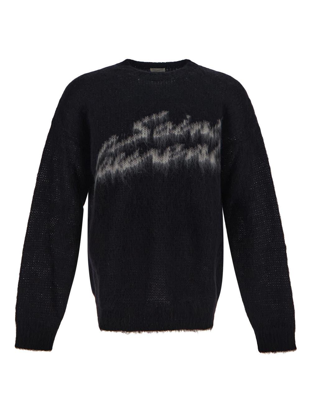 Saint Laurent 90s Sweater In Mohair | italist