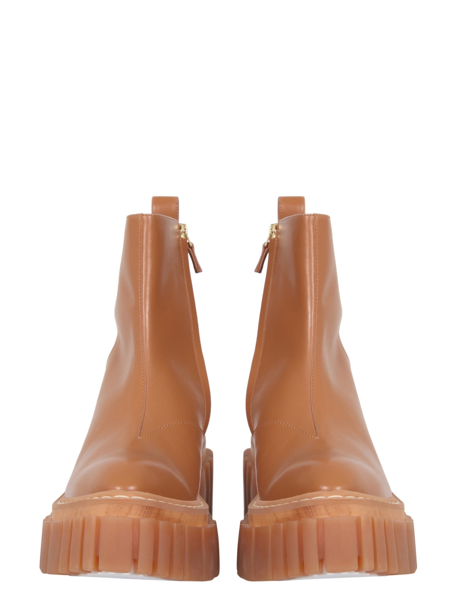 ショートブーツ・ブーティ Stella McCartney FW21 EMILIE BOOTS (800373_W1DX02501) Stella McCartney - Emilie platform ankle boots Stella McCartney