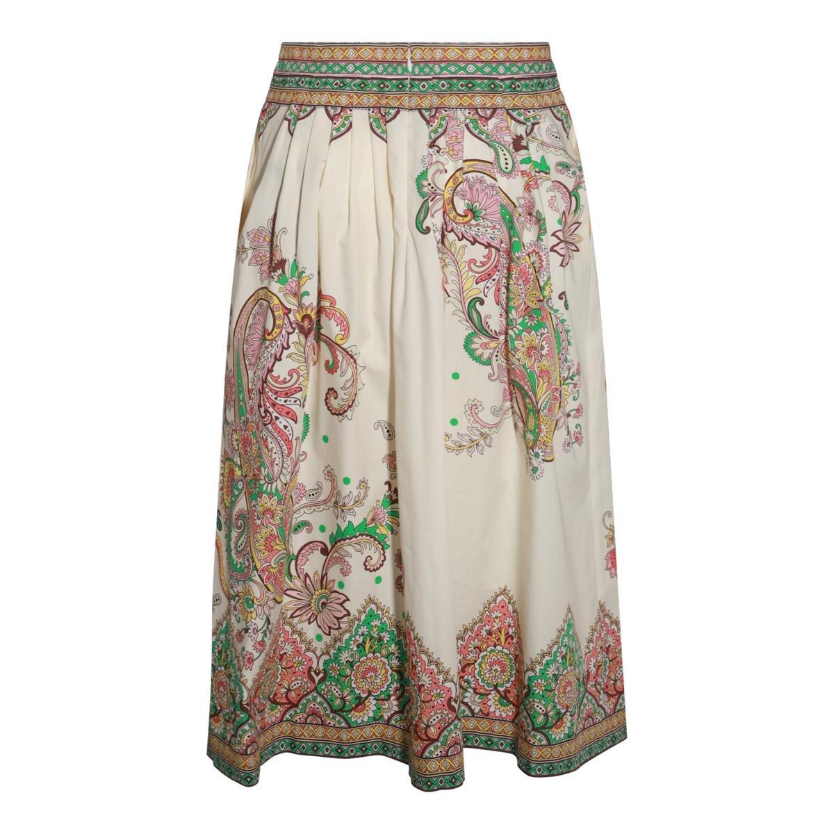 【送料&関税込】Etro Paisley Flower Skirt Etro Paisley Flower Skirt | italist