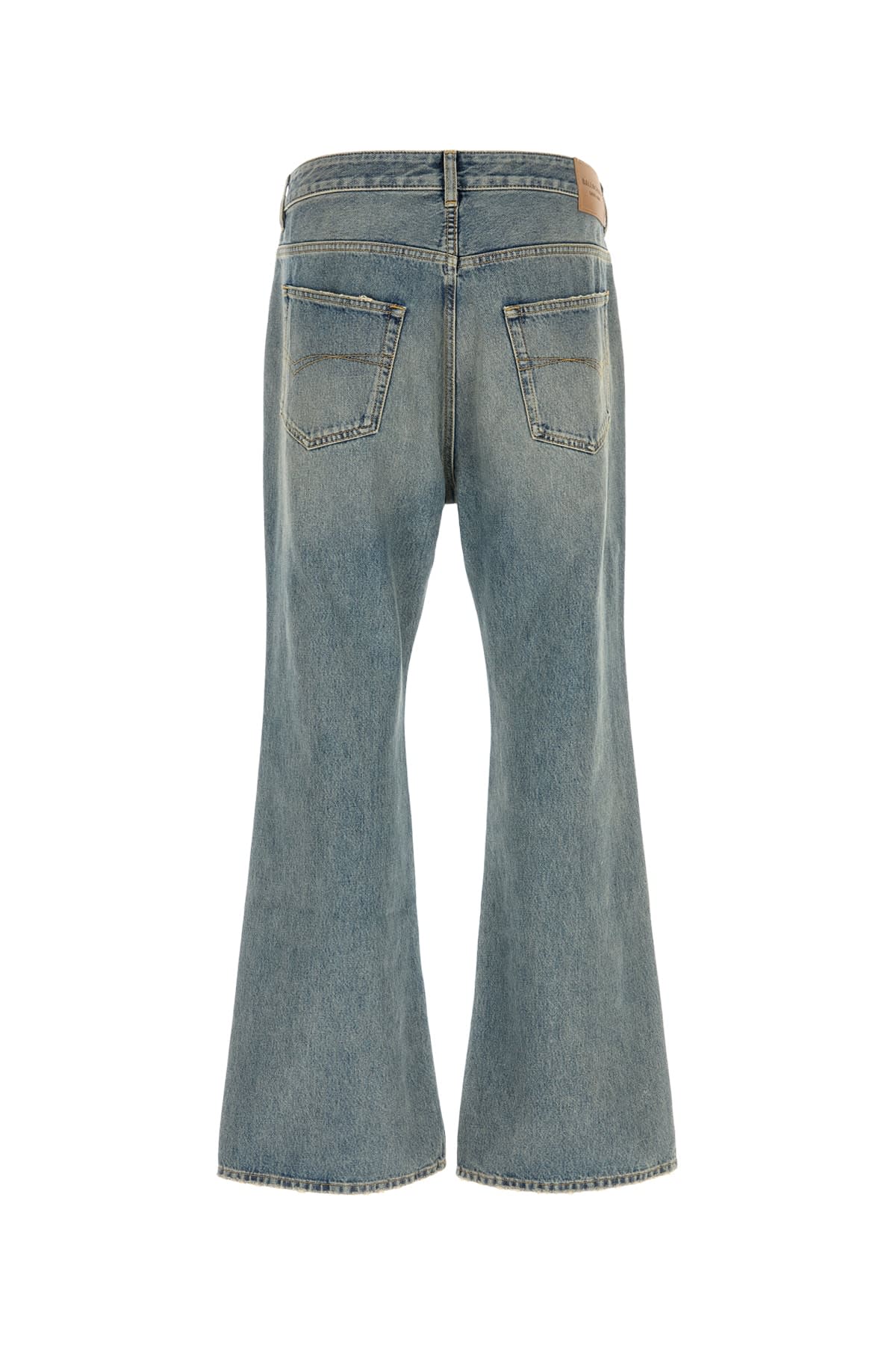 【BALENCIAGA】distressed high-rise flared ジーンズ BALENCIAGA | UNISEX FLARED CARGO JEANS