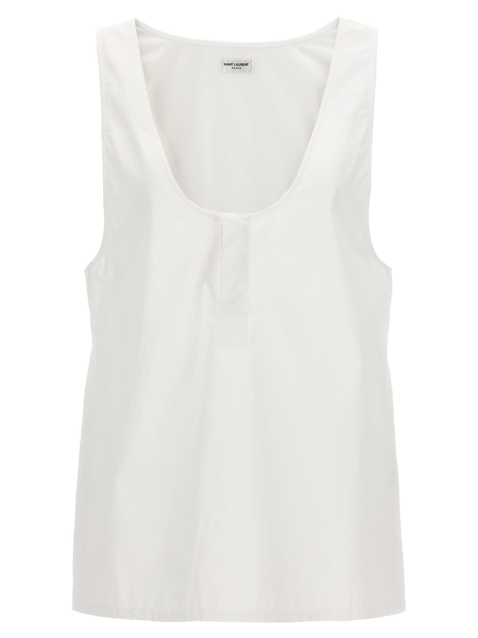 Saint Laurent Henley Tank Top | italist