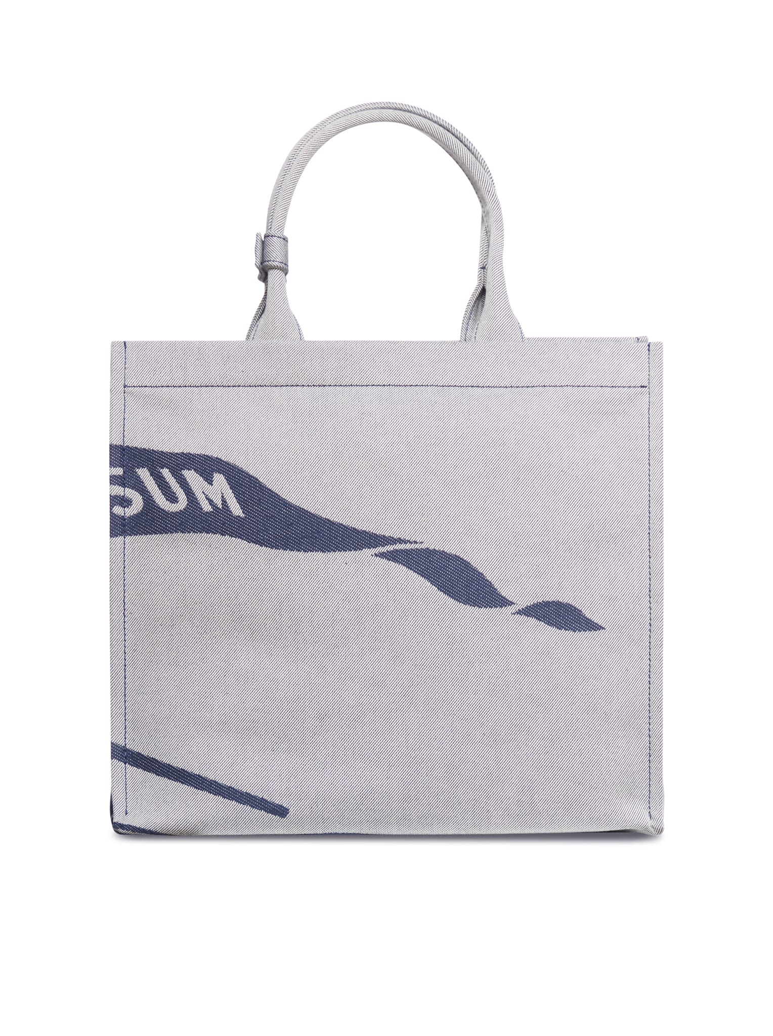 Burberry Embroidered Canvas Shopping Bag | italist