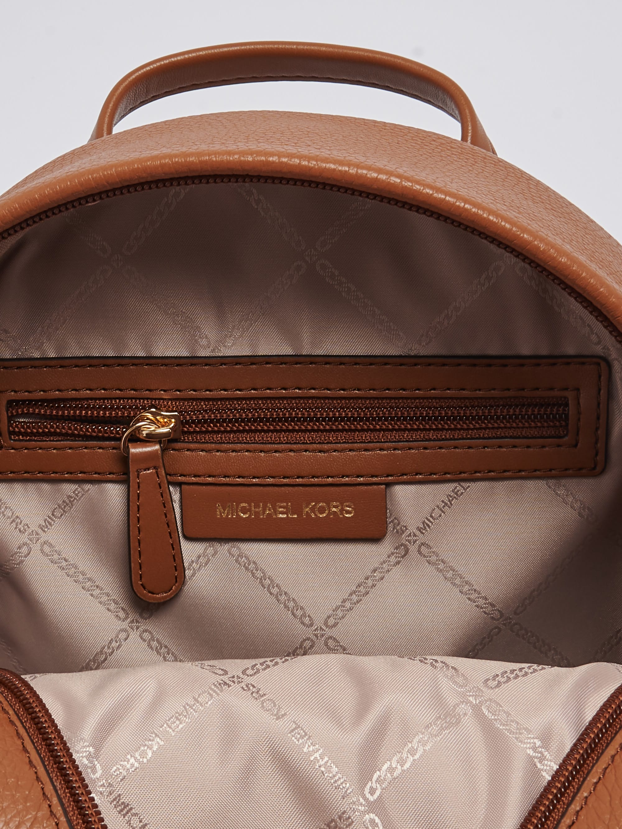 Michael Kors Brown Leather Backpack | italist