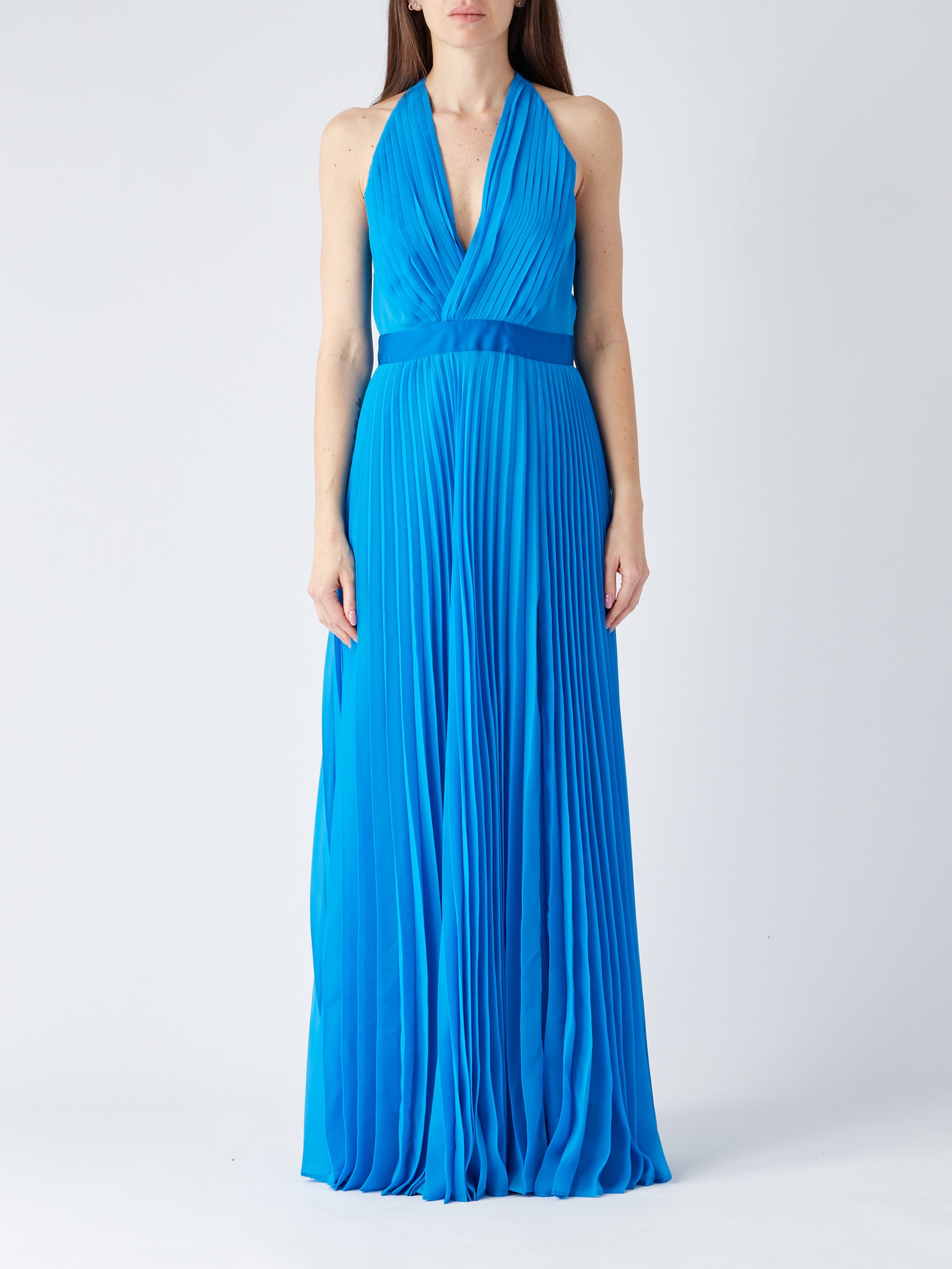Pinko La Paz Abito Chiffon Plisse' Dress | italist