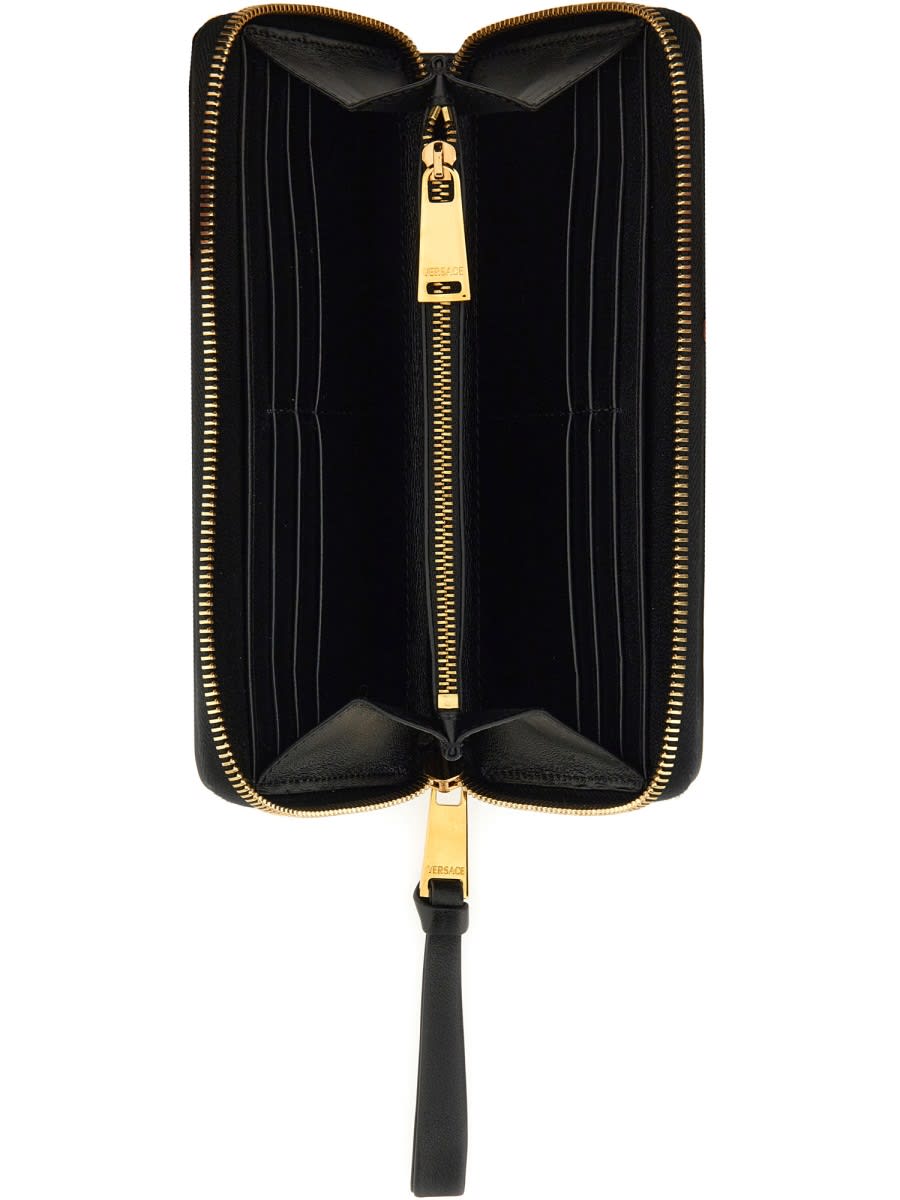 長財布 Versace Long Wallet With Logo Versace Long Wallet With Logo | italist