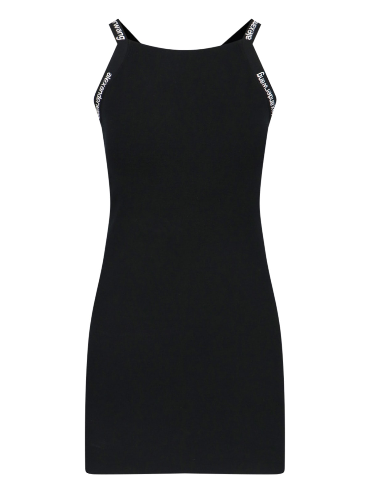 jacquard logo dress