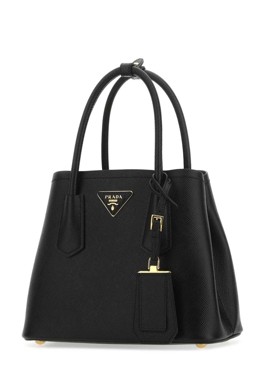 【PRADA】TOP HANDLE TOTE BAG Prada Top Handle Saffiano Leather Tote Crossbody Bag Back