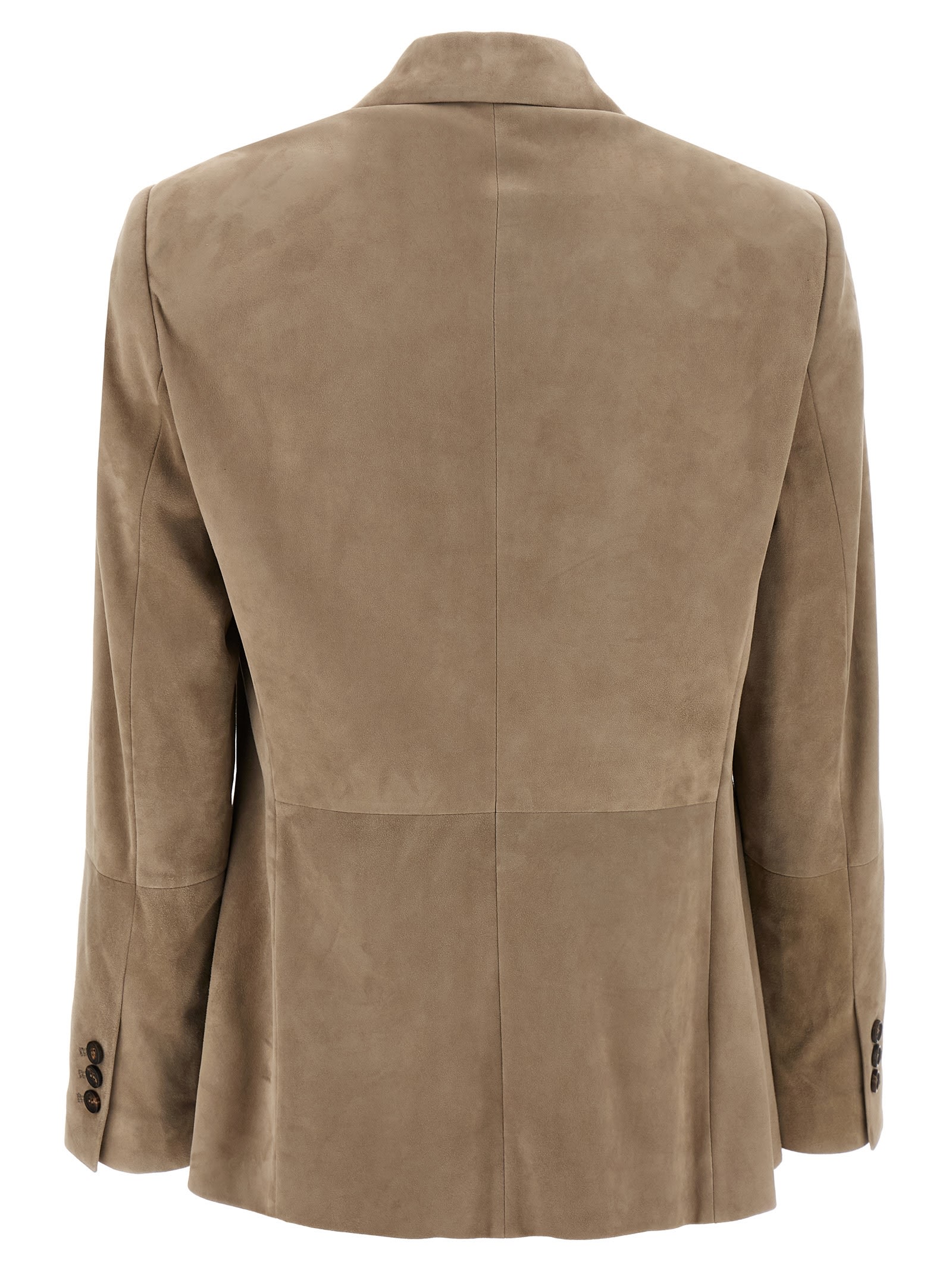 ジャケット BRUNELLO CUCINELLI SS25 Suede blazer (M0PCL208X C8960) Suede blazer for Woman in Brown | Brunello Cucinelli
