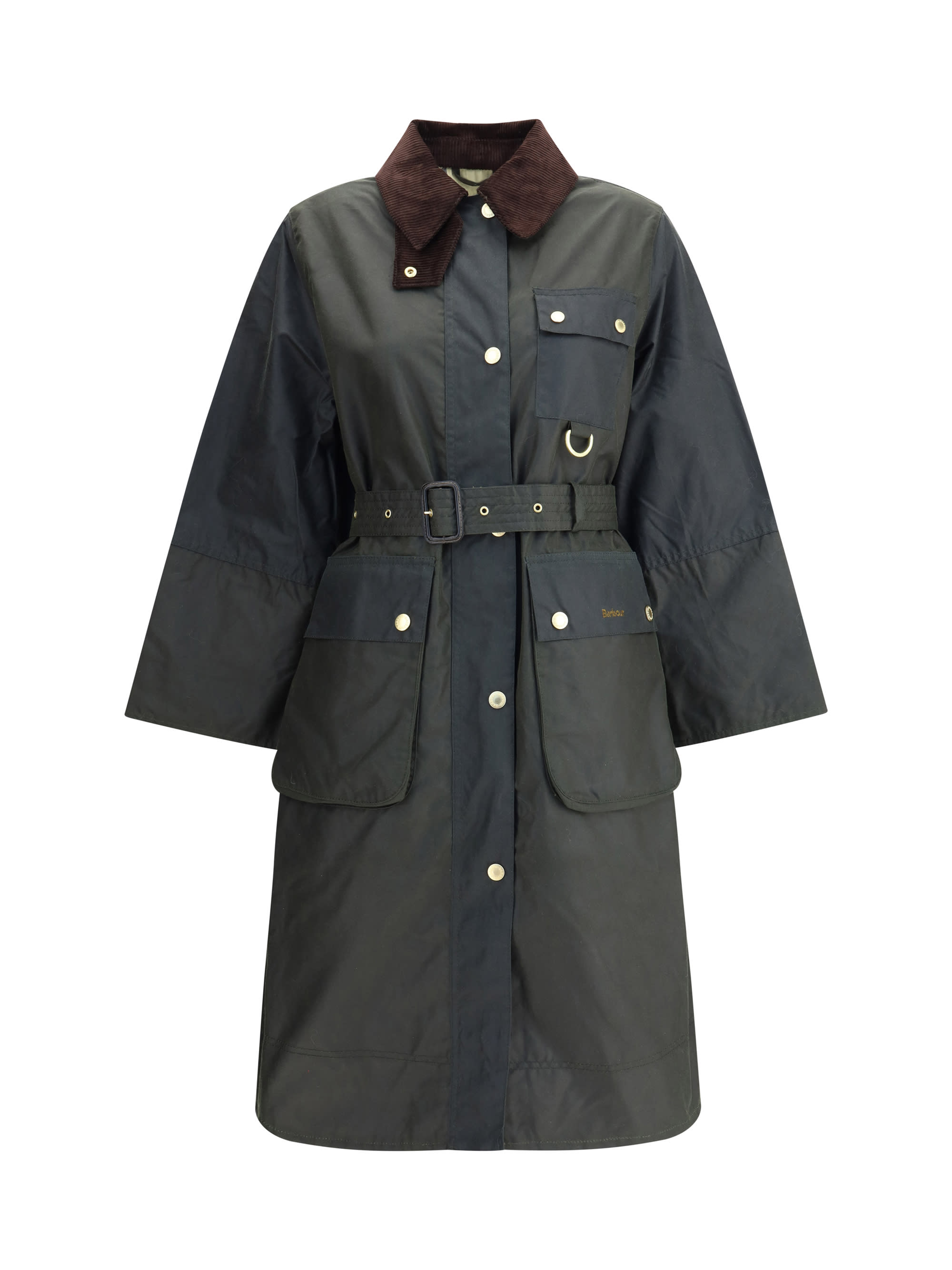Barbour Milda Waxed Trench Coat | italist