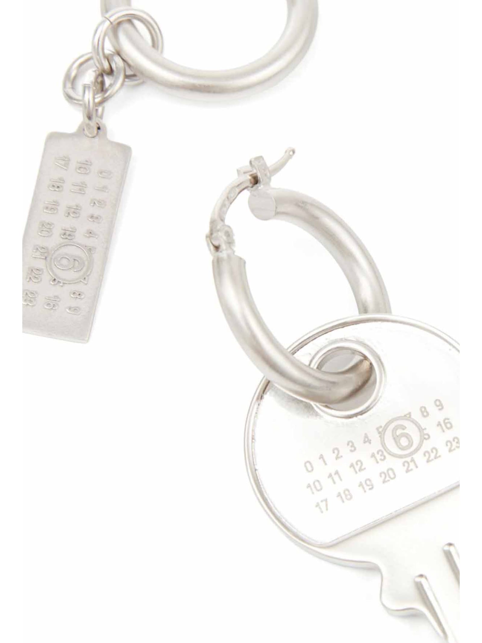 【関税＆送料込み】Mm6 Maison Margiela 'Chiave' Earrings MM6 Maison Margiela Chiave Earrings | italist