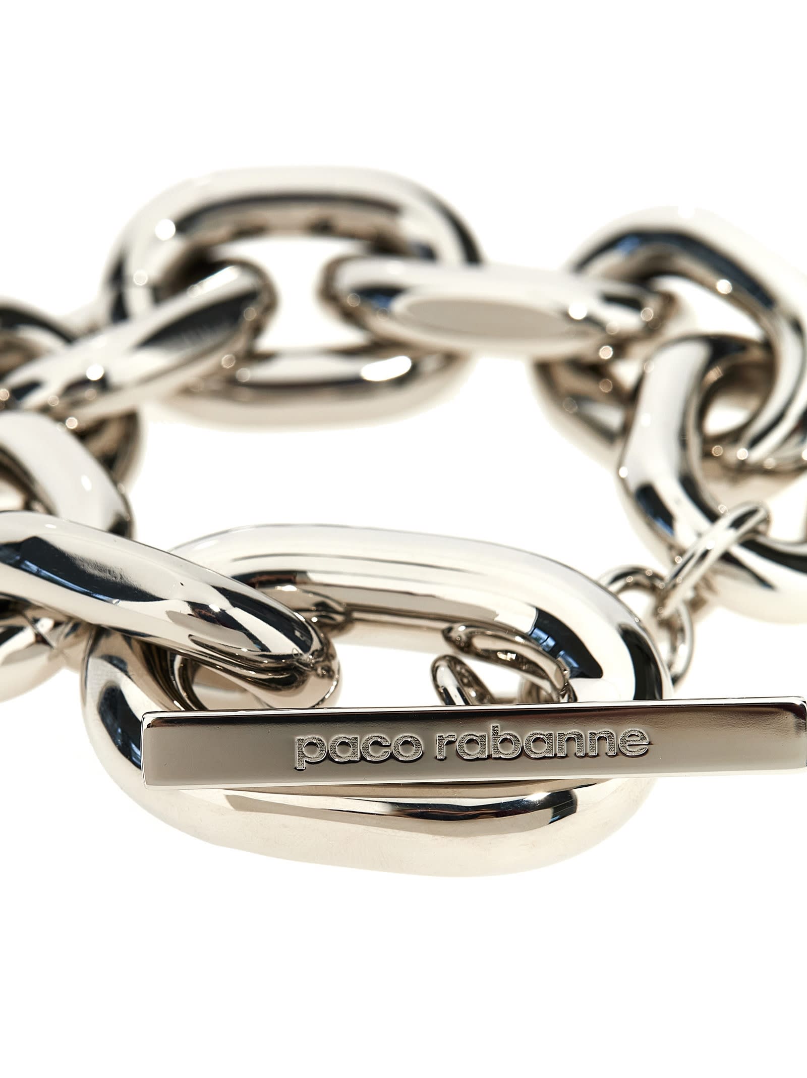 ブレスレット Rabanne FW25 BRACCIALE \"XL LINK\" (20HBB0013MET077 P040) Silver XL link bracelet – Rabanne