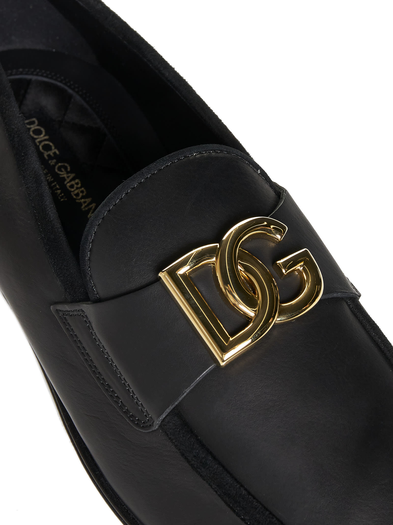 【関税込み】dolce & gabbana LOGO LOAFERS Dolce & Gabbana Logo Sole Loafers | Red | FARFETCH