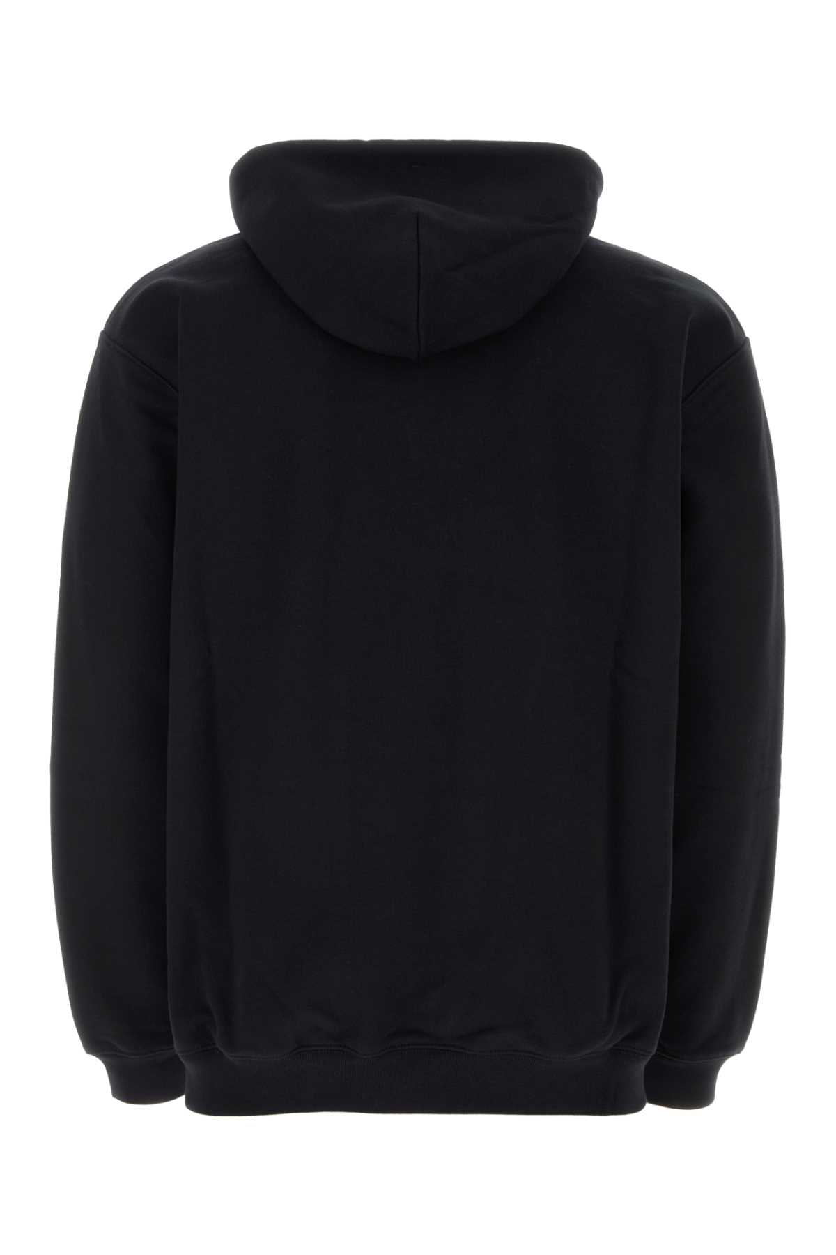 パーカー・フーディ VTMNTS Black cotton blend oversize sweatshirt VTMNTS Black Cotton Blend Sweatshirt | italist