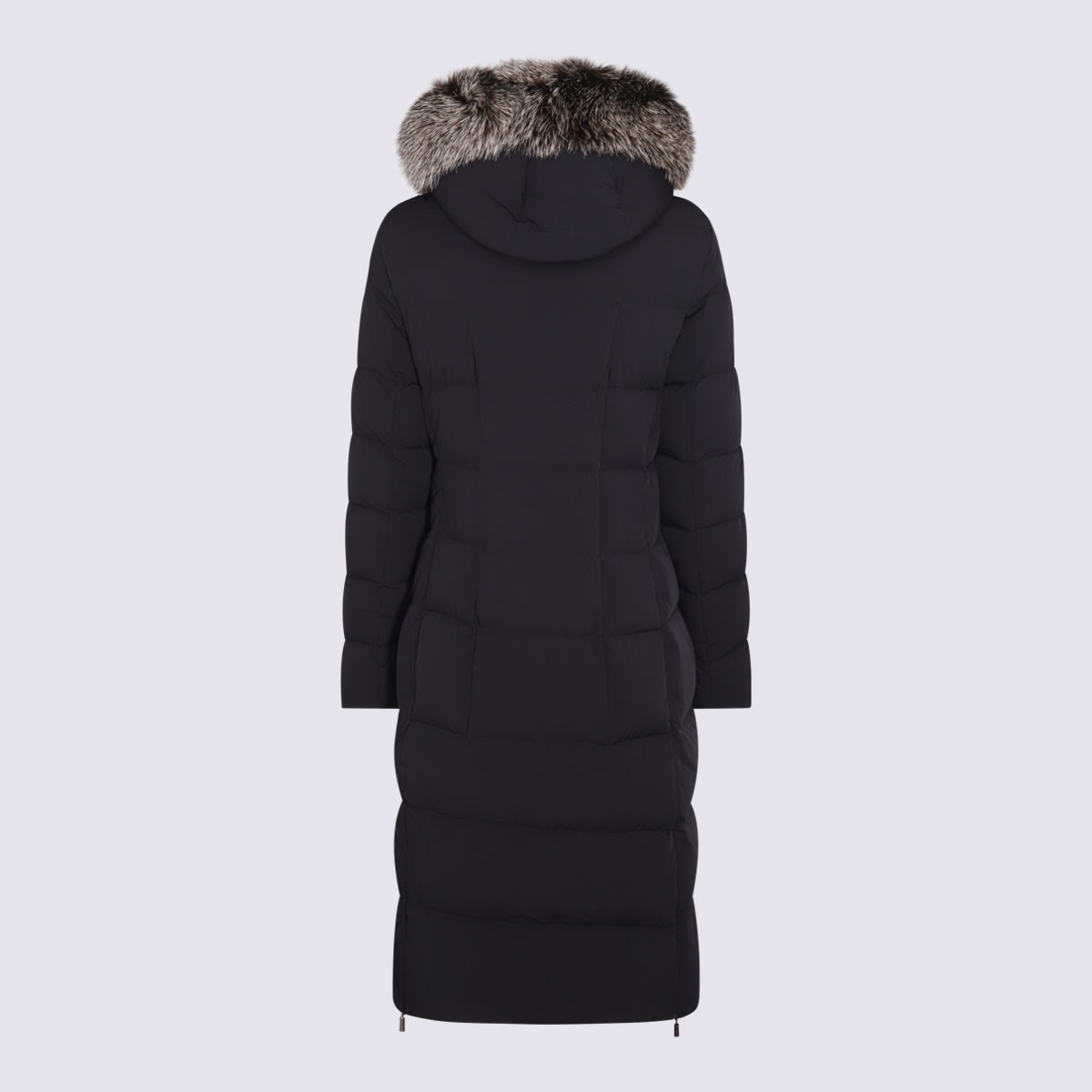 ダウンジャケット・コート MOORER DARK BLUE WOOL DOWN JACKET Moorer Wool Blend Down Jacket In Blue | ModeSens
