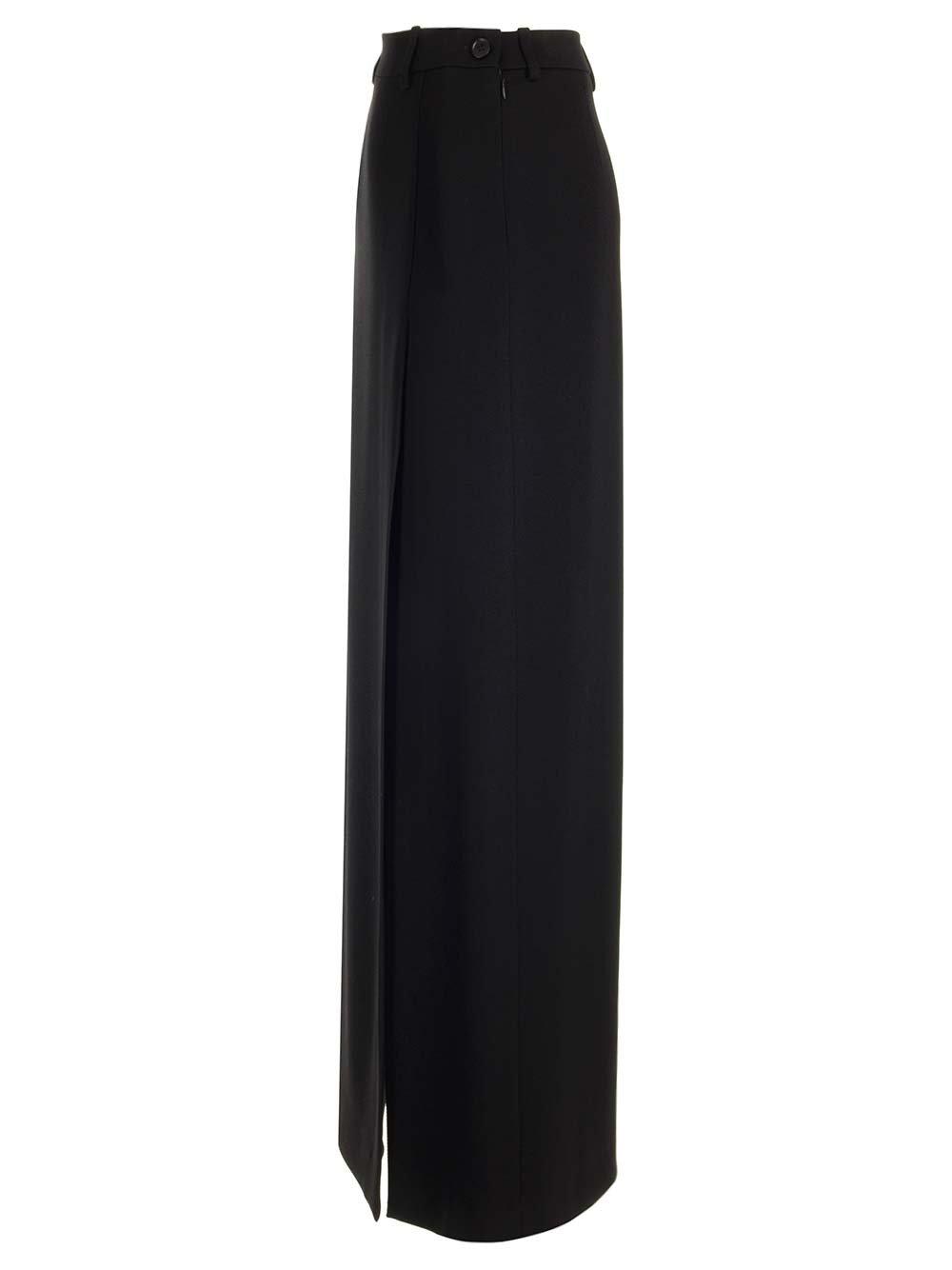 Balenciaga Long Wool Skirt | italist