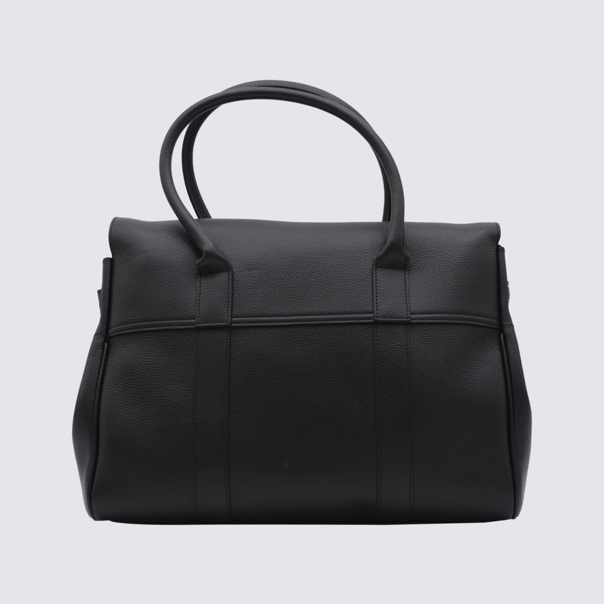Mulberry Black Leather Top Handle Bag | italist