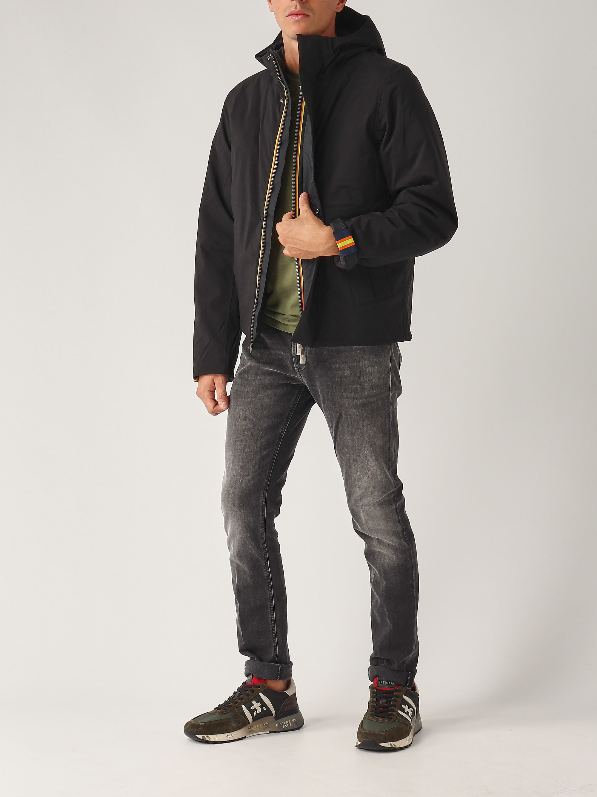 その他 K-WAY K71343W KW Puffer Jackets Unisex Ecru 4XL - POIZON