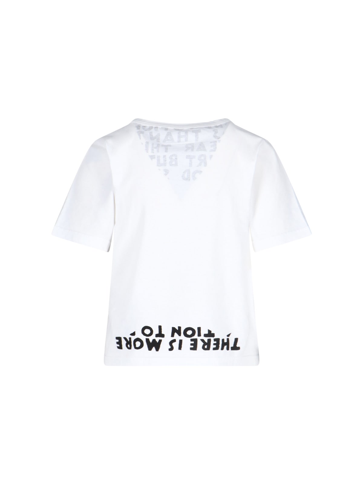 【送料&関税込】MM6 Maison Margiela V-neck T-shirt aids Prog MM6 Maison Margiela V-neck T-shirt 'aids Program' | italist