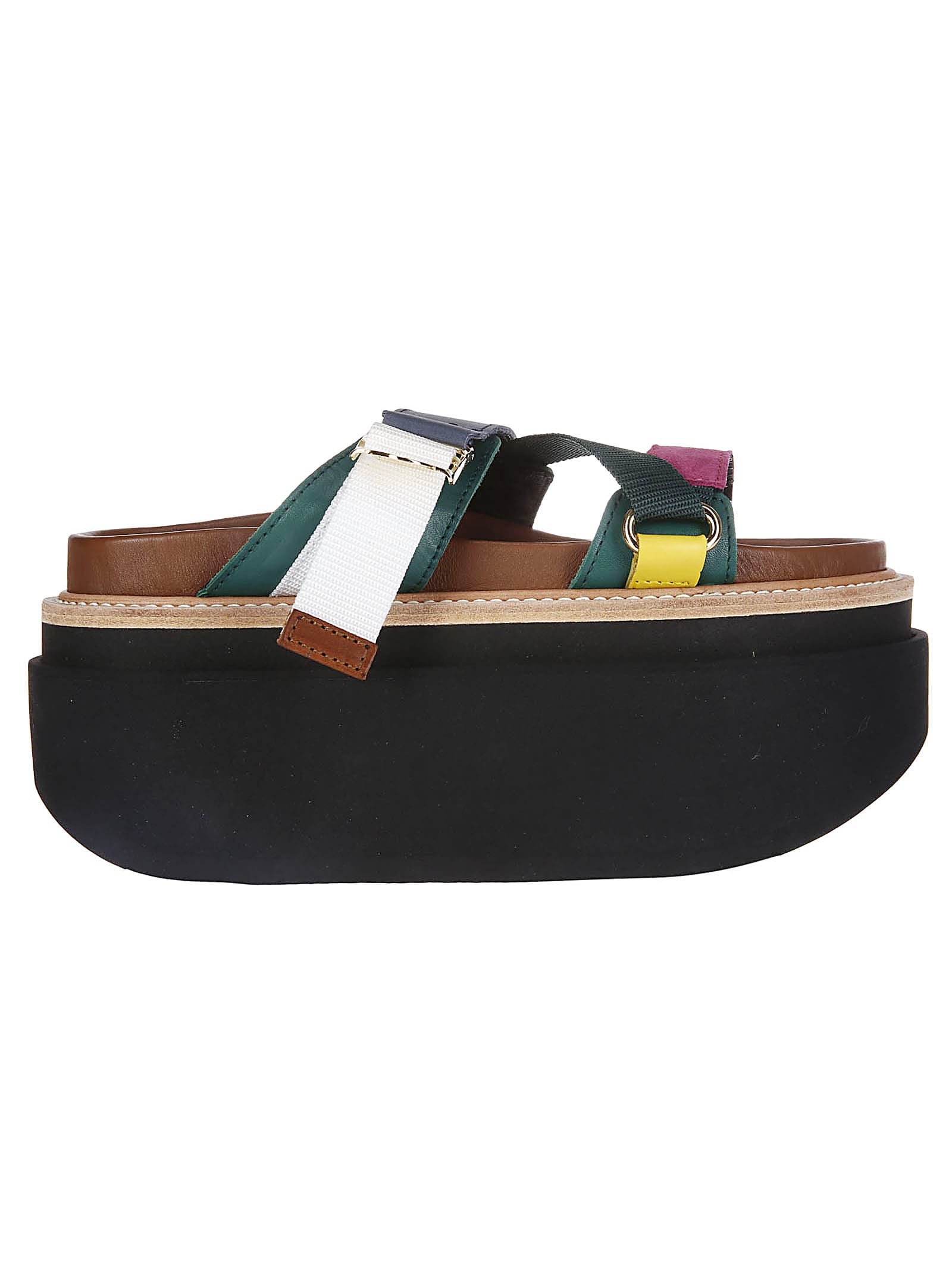 靴 sacai Hybrid Belt Sandals 38 Hybrid Belt Sandals – La Garçonne