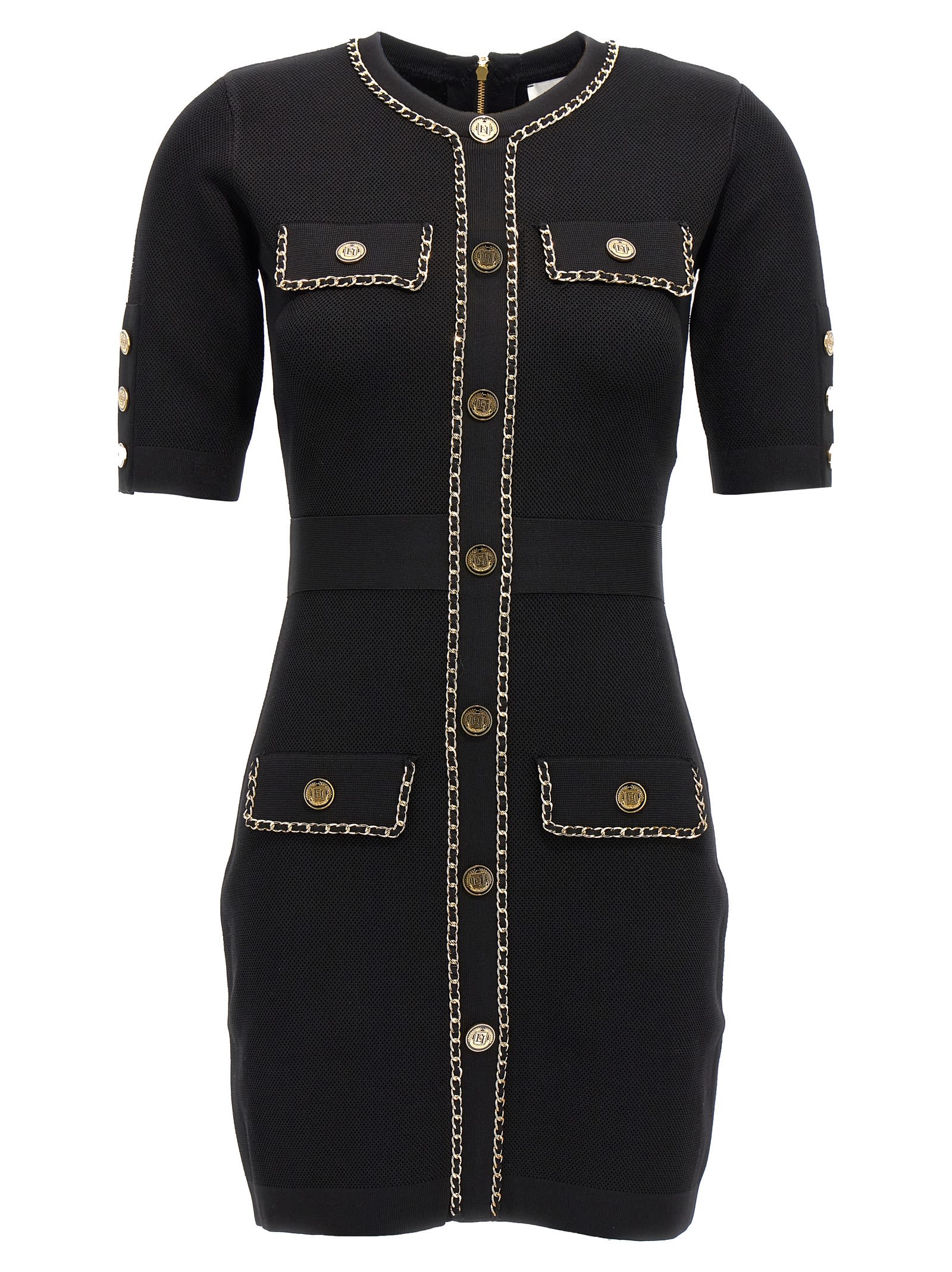 chain detail dress