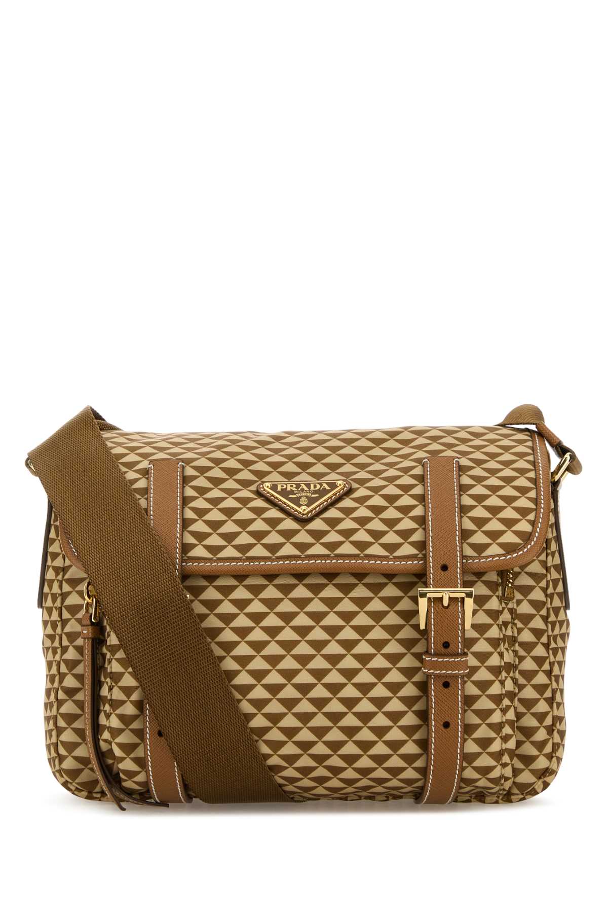 ショルダーバッグ・ポシェット PRADA PRINTED RE-NYLON CROSSBODY BAG Prada Printed Re-nylon Crossbody Bag | italist