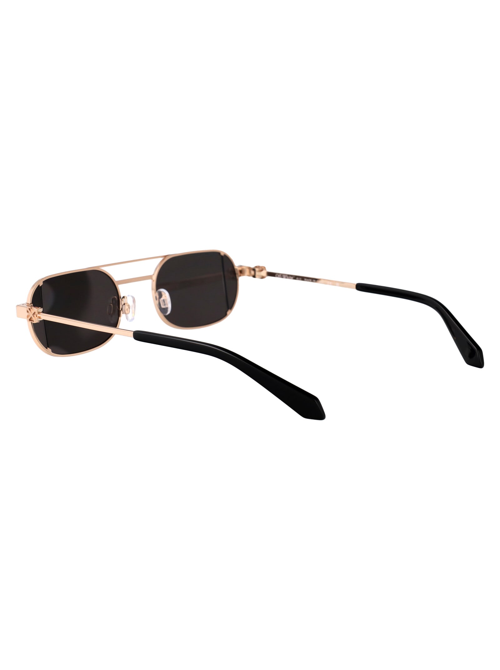 【送料&関税込】Off-White Lynn Sunglasses - Unisex Off-White Lynn Sunglasses Gold & Brown | END. (CA)
