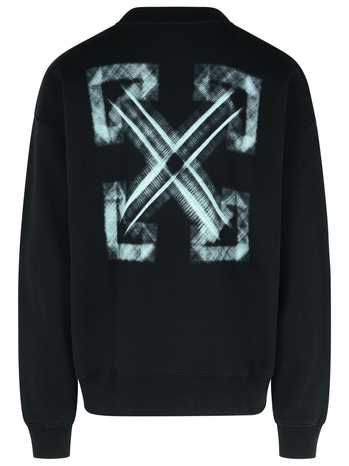 【送料&関税込】Off-White Sweatshirt With vibe Arrow Print Off-White Sweatshirt With 