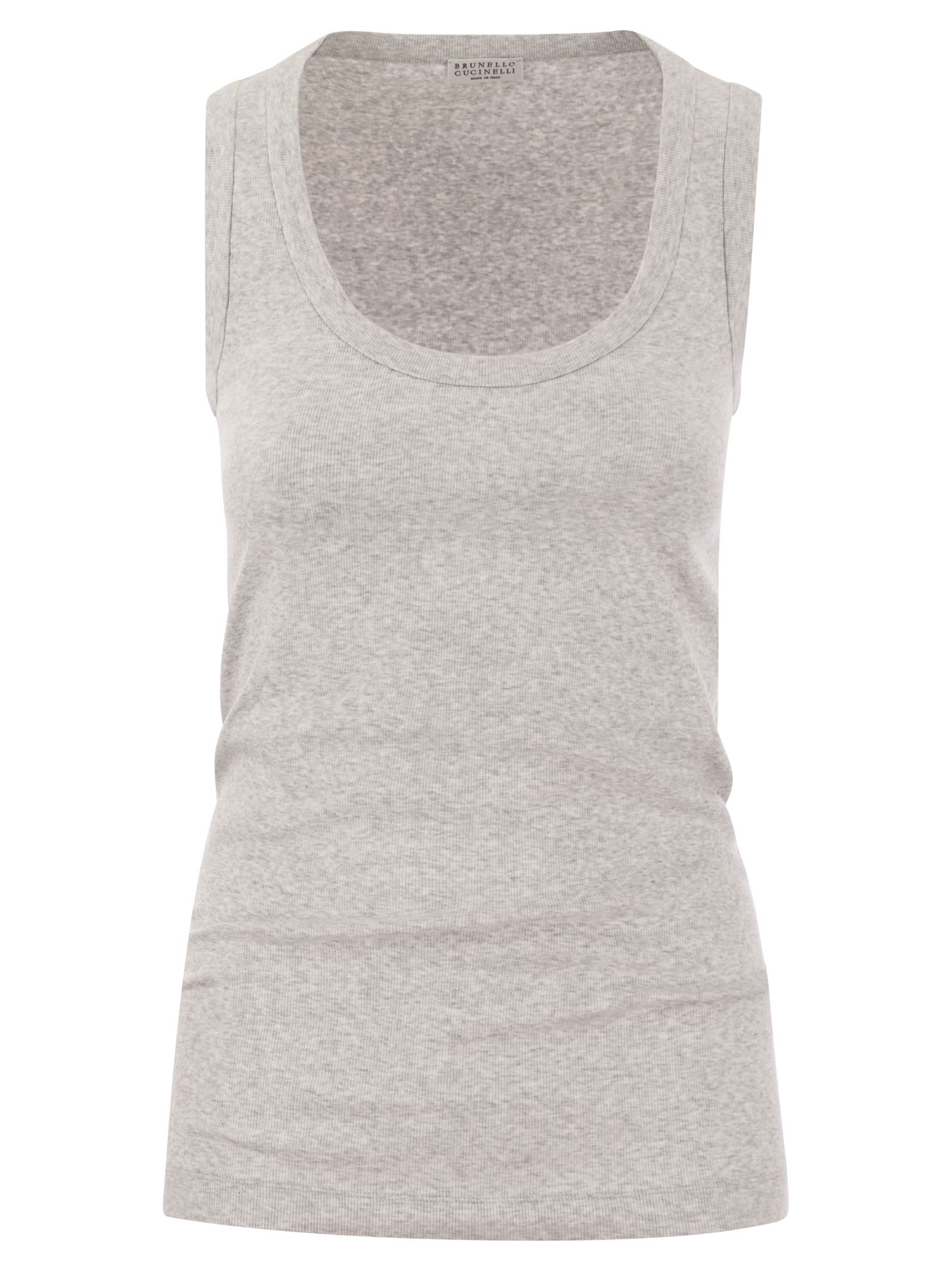 Brunello Cucinelli Stretch Cotton Top | italist