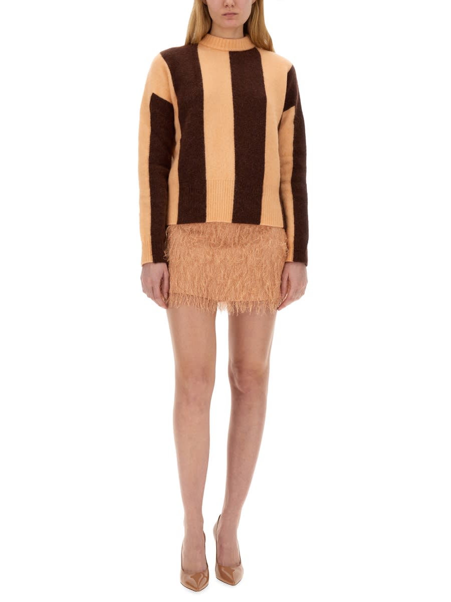 ミニスカート ALYSI FW23 FRIZZY MINI SKIRT (153027_A3259BAL) Alysi Frizzy Mini Skirt | italist