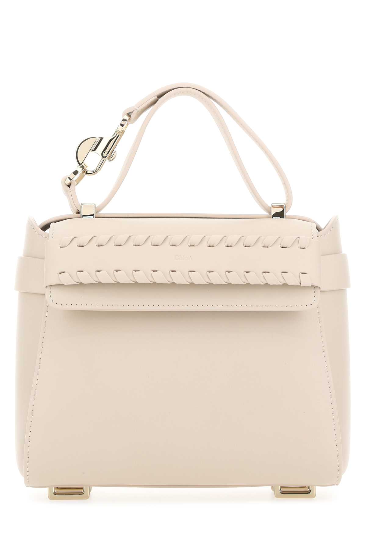【送料&関税込】ChloAC Light Pink Leather Small Nacha Handba Chloé Light Pink Leather Small Nacha Handbag | italist