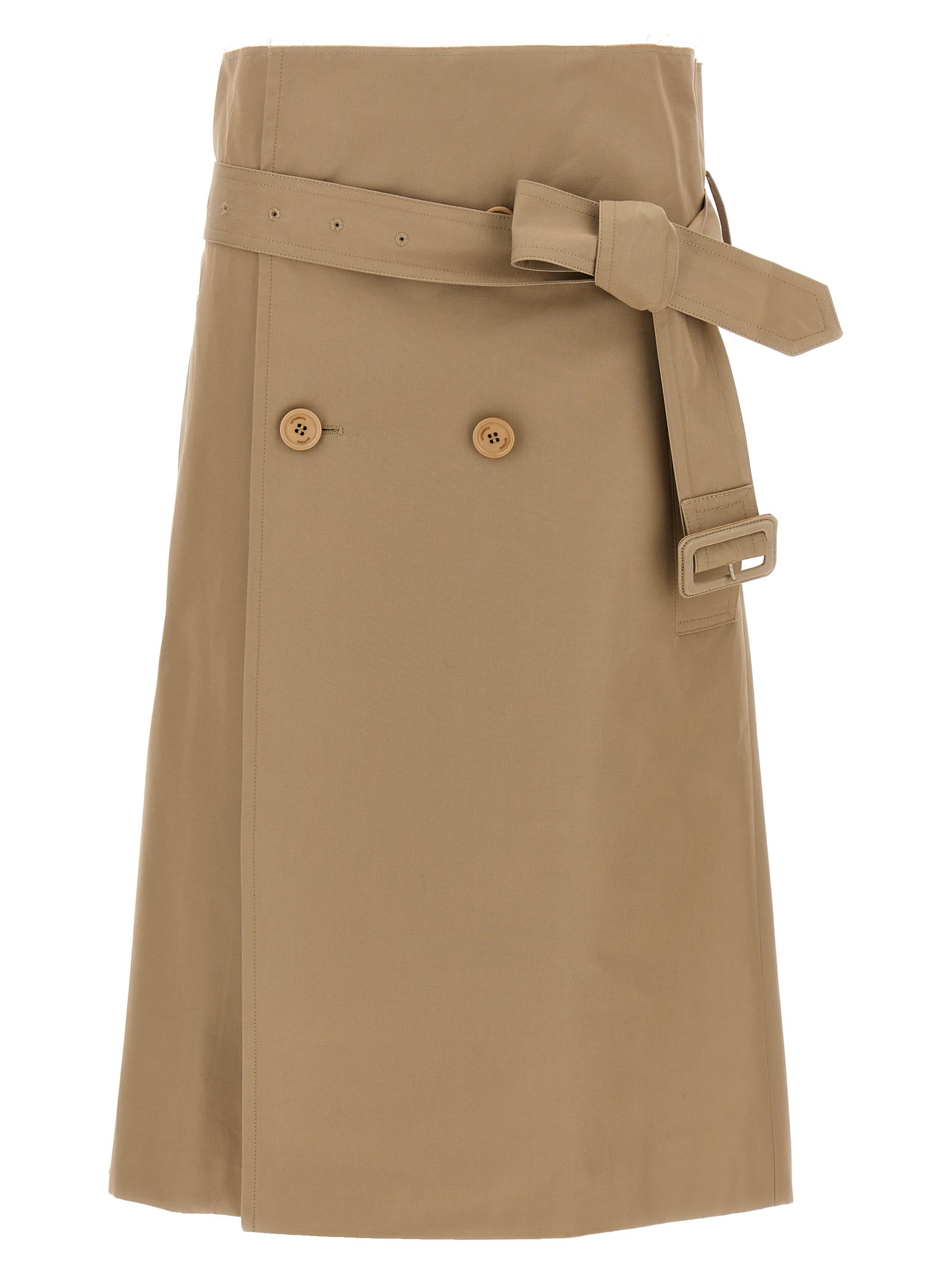 ミニスカート VETEMENTS Women Mini Skirts WA66SK400SBEIGE Beige VETEMENTS 'deconstructed Trenchcoat' Skirt | italist, ALWAYS