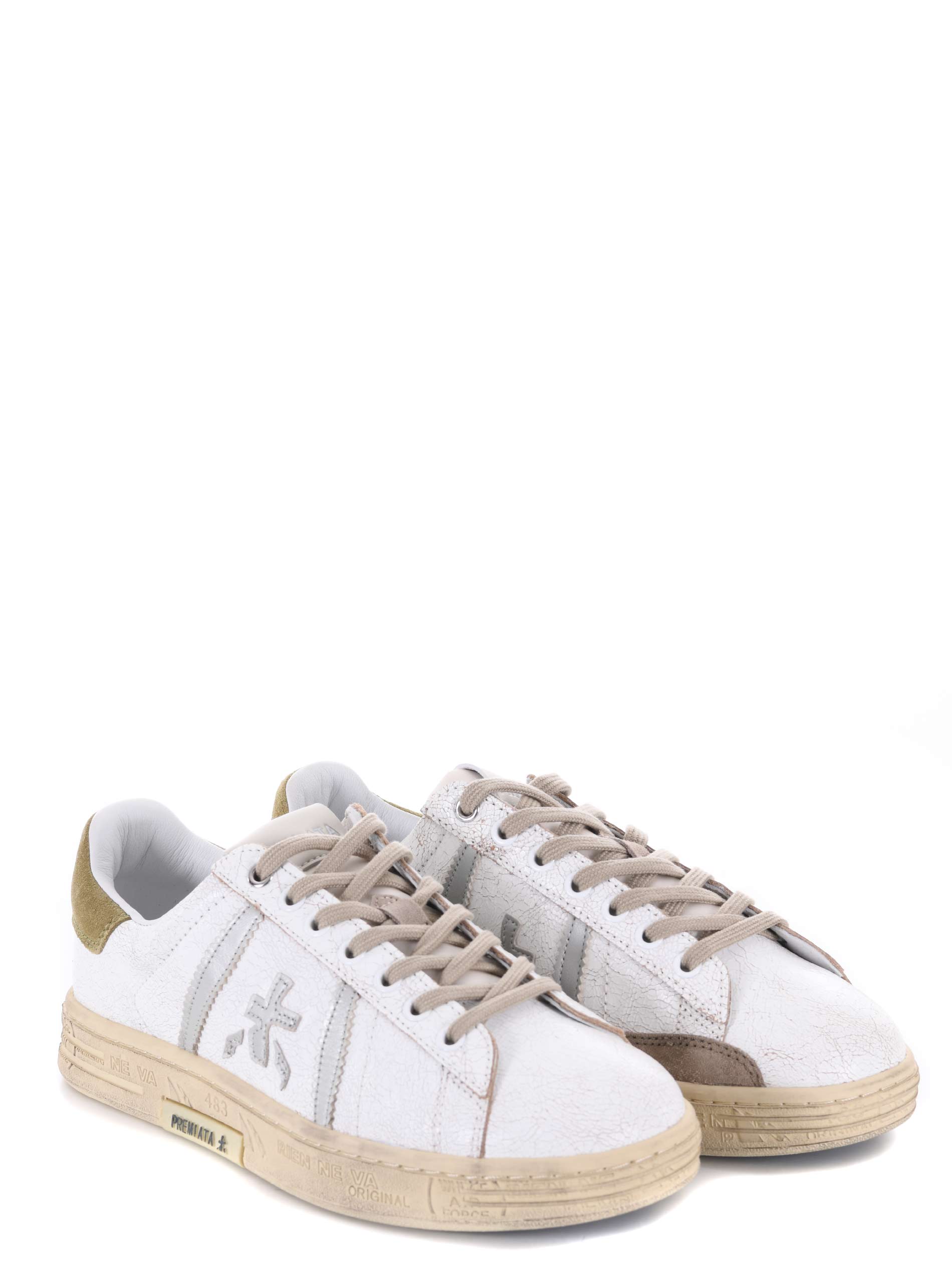 スニーカー PREMIATA Men Sneakers RUSSELL6746 White Premiata Russell Sneakers | italist