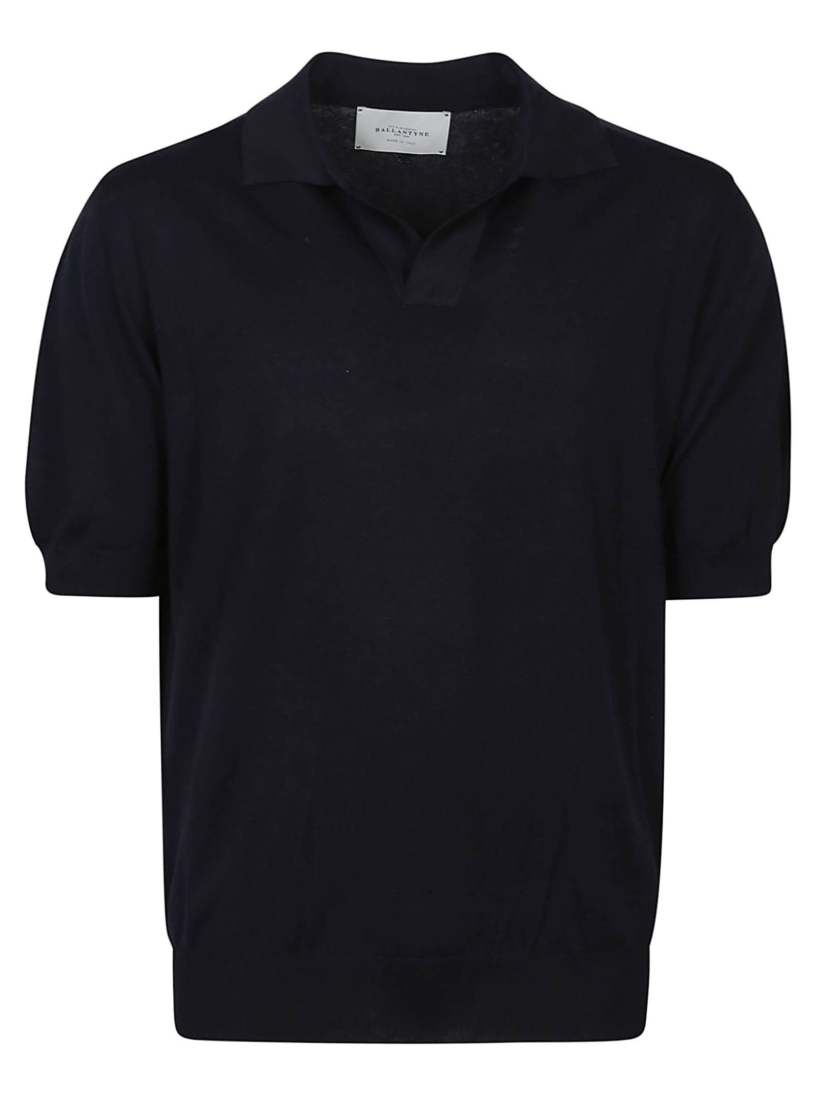 Tシャツ・カットソー BALLANTYNE SS25 SHORT SLEEVES POLO (B2W222 14C09 72500) Ballantyne Short Sleeve Plain Polo Shirt | italist