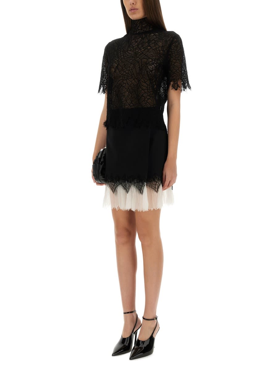 ミニスカート Alexander Mcqueen Spider Web Lace Miniskirt Alexander McQueen Spider Web Lace Miniskirt | italist