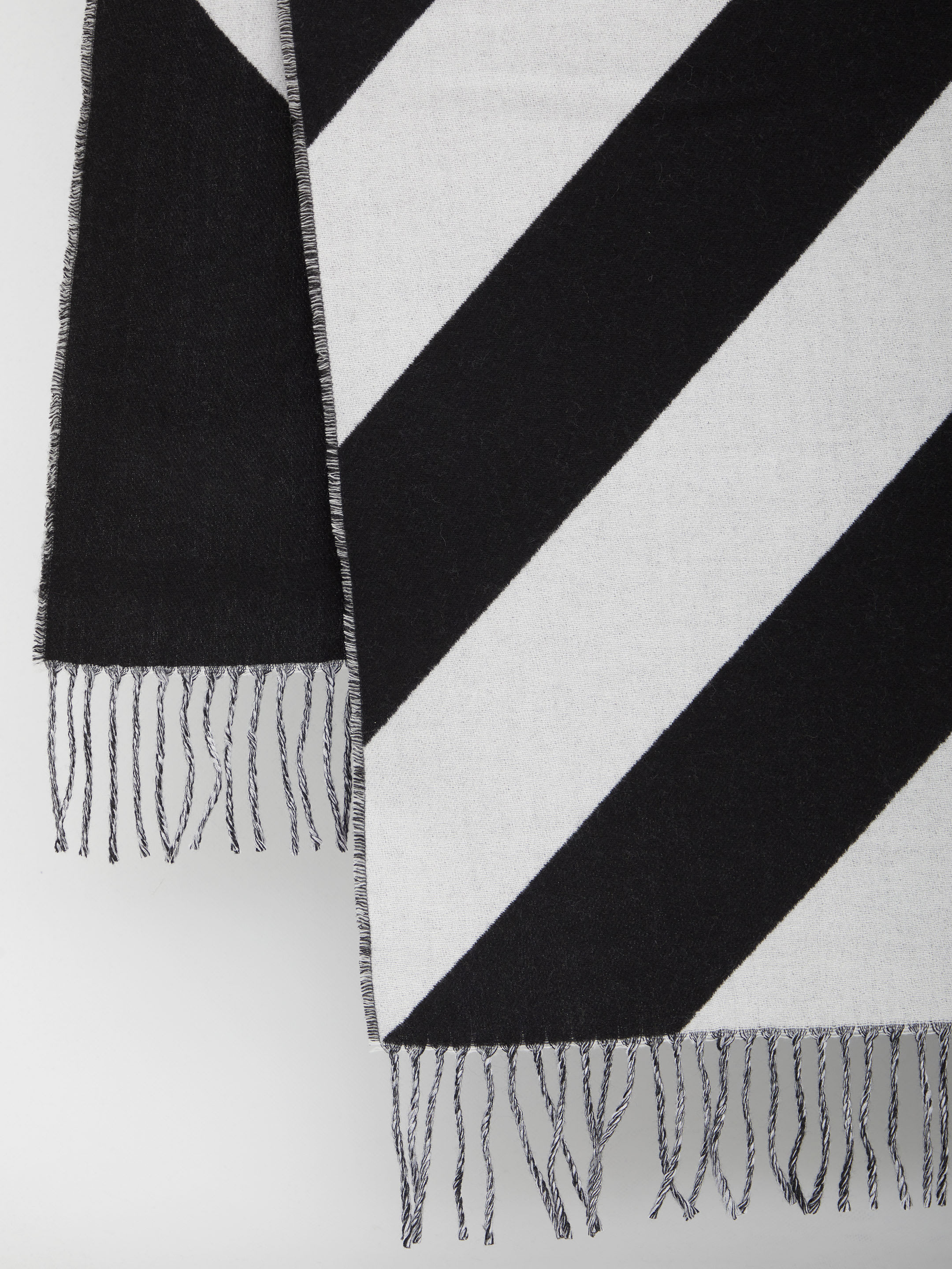 【関税&送料込】Valentino Garavani Scarf Valentino Garavani Black Wool Scarf