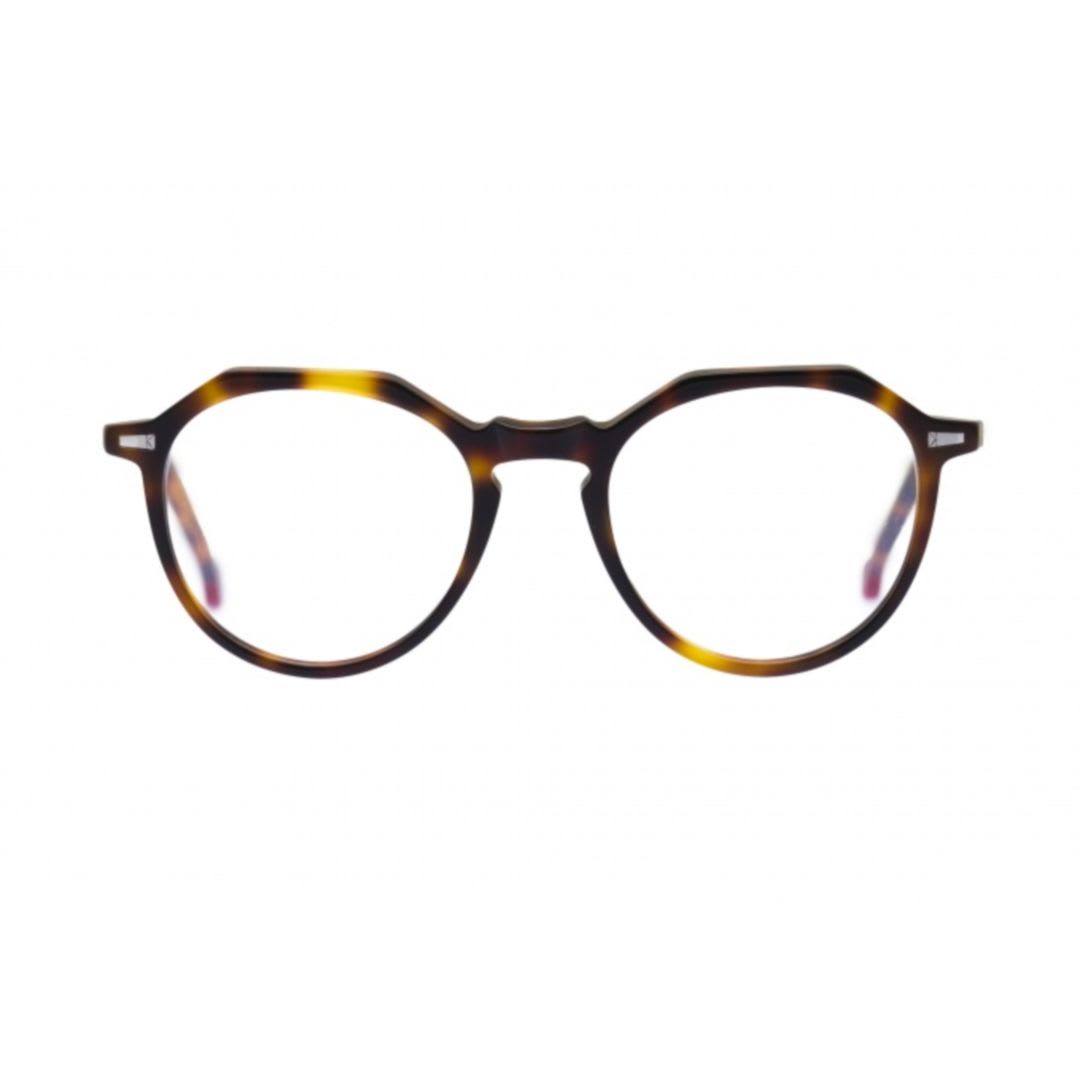 メガネ KYME Kyme - OWEN CON 2 - OPTICAL GLASSES - yellow tortoise Kyme Owen Con 2 - Optical Glassesyellow Tortoise | italist