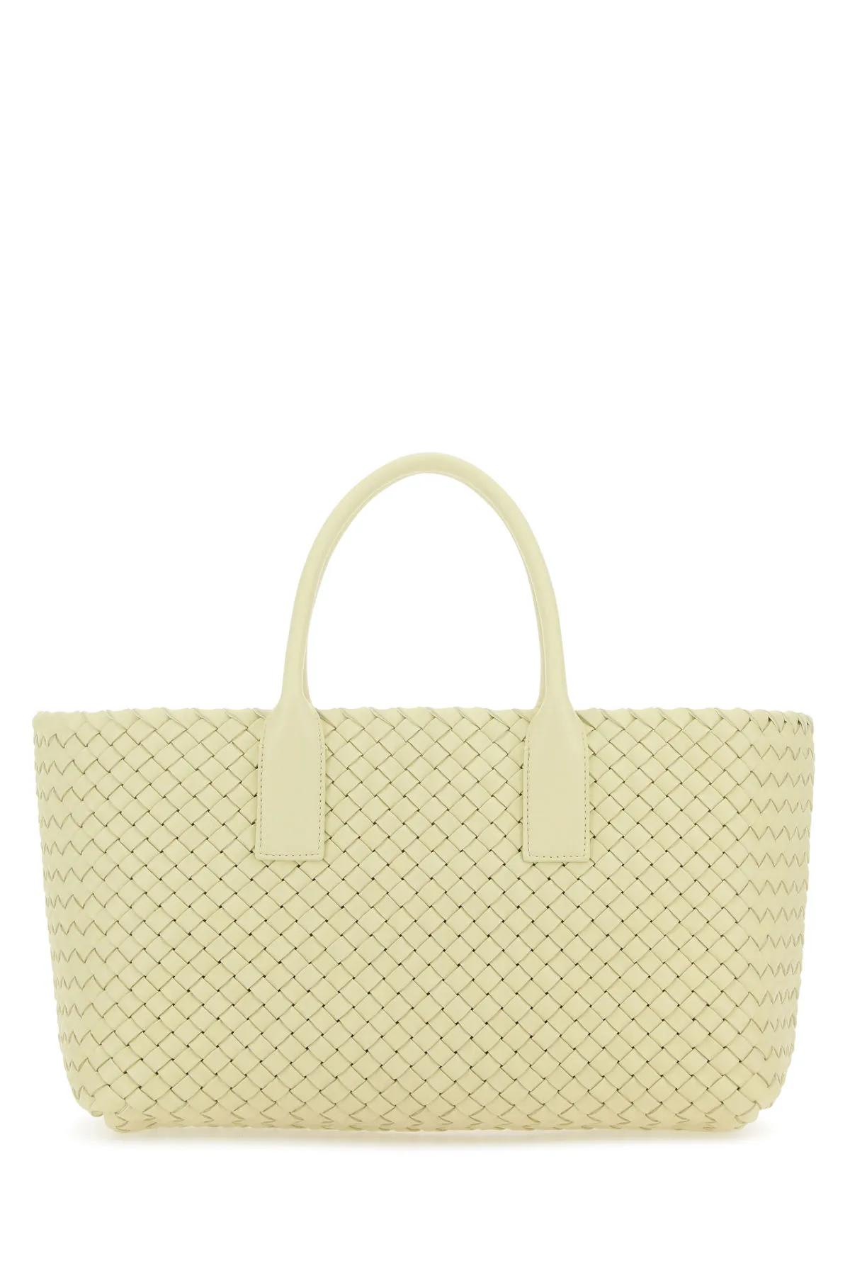 ハンドバッグ BOTTEGA VENETA PASTEL YELLOW LEATHER CABAT HANDBAG Bottega Veneta Pastel Yellow Leather Cabat Handbag | italist