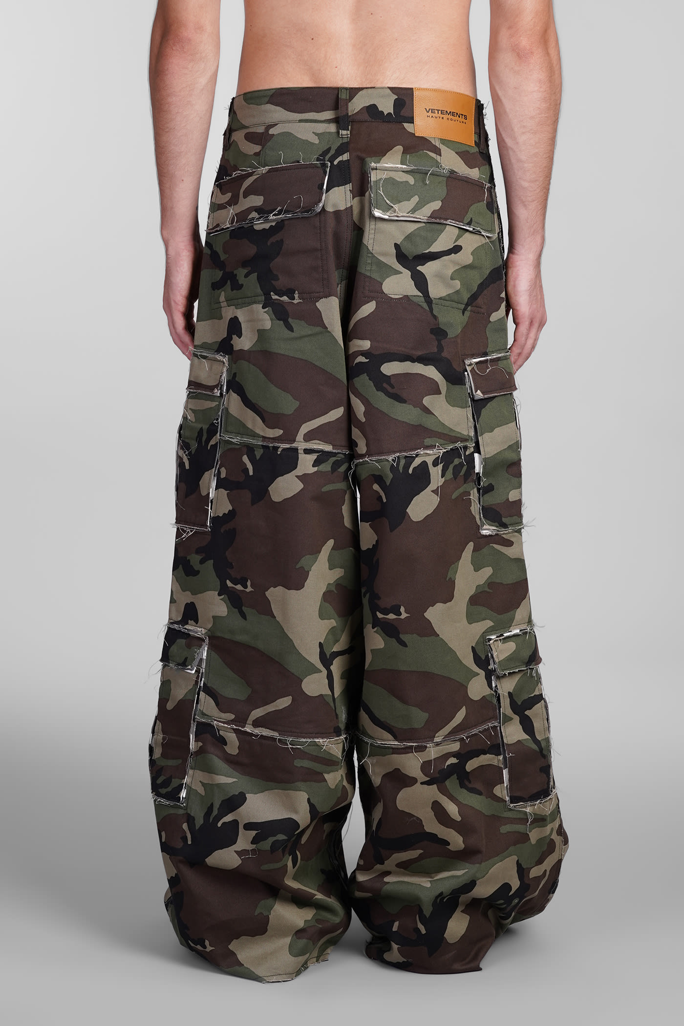 VETEMENTS Pants In Camouflage Cotton | italist