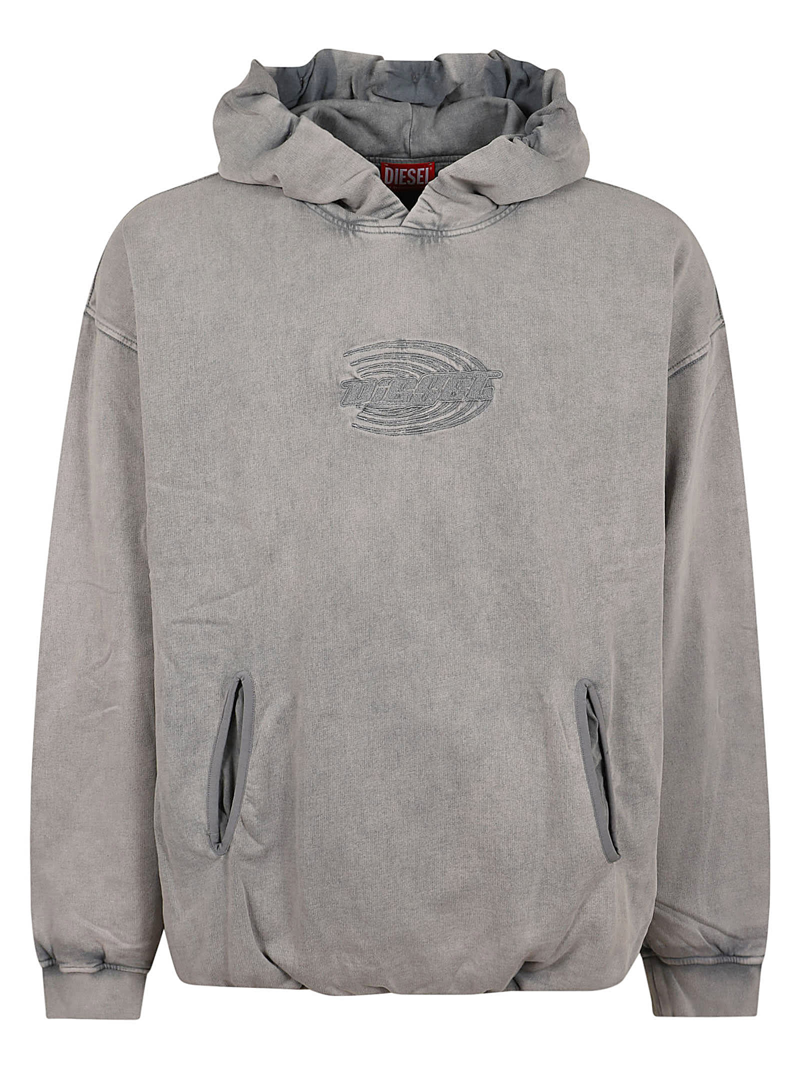 【送料&関税込】Diesel S-boxstic-hood Acid-wash Hoodie Diesel S-boxstic-hood Acid-wash Hoodie | italist