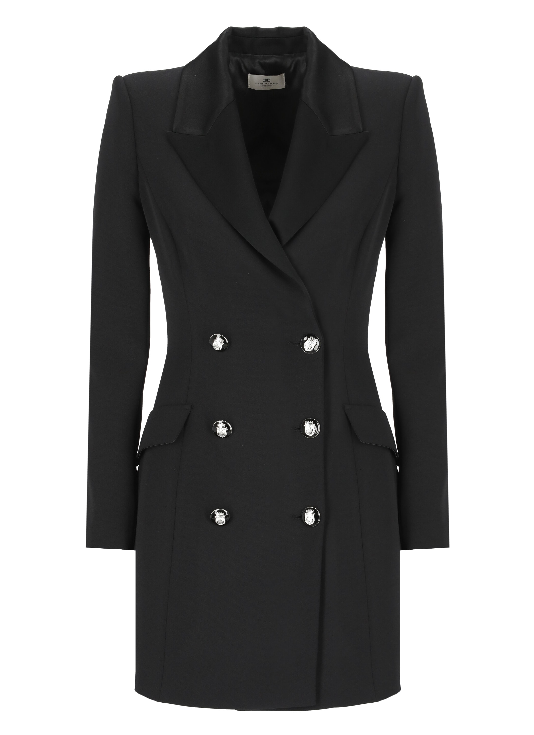 double-breasted blazer dress